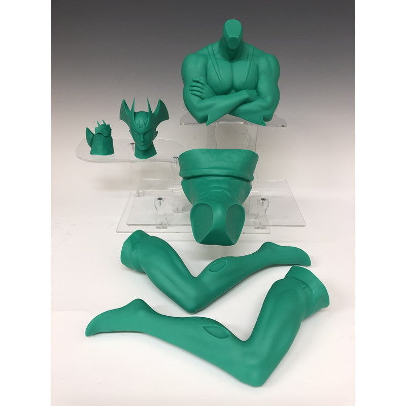 【中古即納】[SFT] デビルマン 未塗装版 ソフトビニールキット ソフビフィギュア 造形工房密林(20220512)