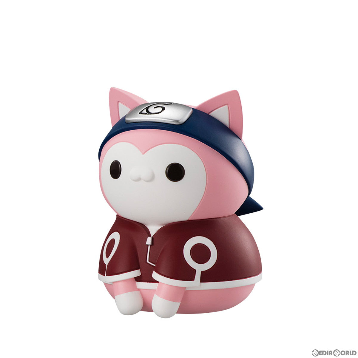 【新品即納】[SFT] MEGA CAT PROJECT 春野サクラ(はるのさくら) ニャンとも大きなニャルト!シリーズ REBOOT NARUTO-ナルト- 完成品 ソフビフィギュア メガハウス(20230830)