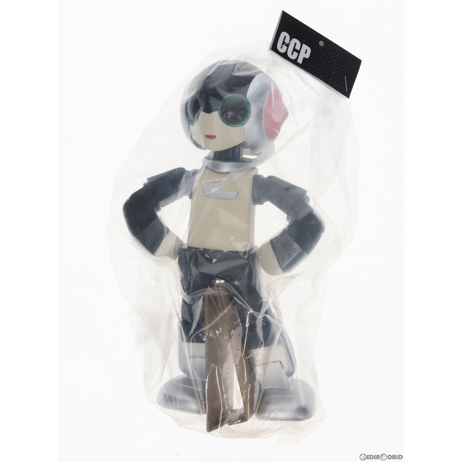 【中古即納】[SFT] ヴァイナルコレクティブルドールズ VCD Robi(ロビ) ロビ2 シルバー×レッド 完成品 ソフビフィギュア CCP/メディコム・トイ(20191231)