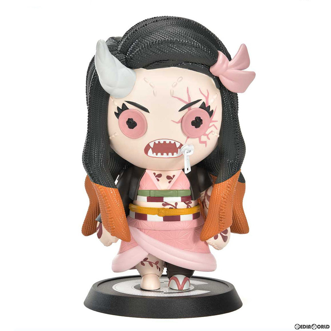 【新品即納】[SFT] Cutie1(キューティ1) 竈門禰豆子(かまどねずこ) 鬼化進行時 鬼滅の刃 完成品 ソフビフィギュア(CT1-21079) プライム1スタジオ(20240630)