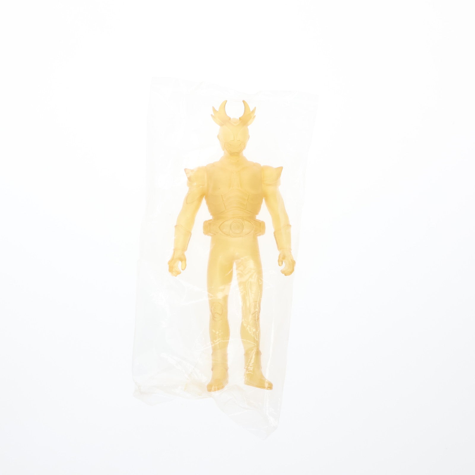 【中古即納】[SFT] ライダーヒーローシリーズ 仮面ライダーアギト グランドフォーム ゴールドクリアVer ライダーヒーローシリーズ アギトキャンペーン 完成品 ソフビフィギュア バンダイ(20011231)