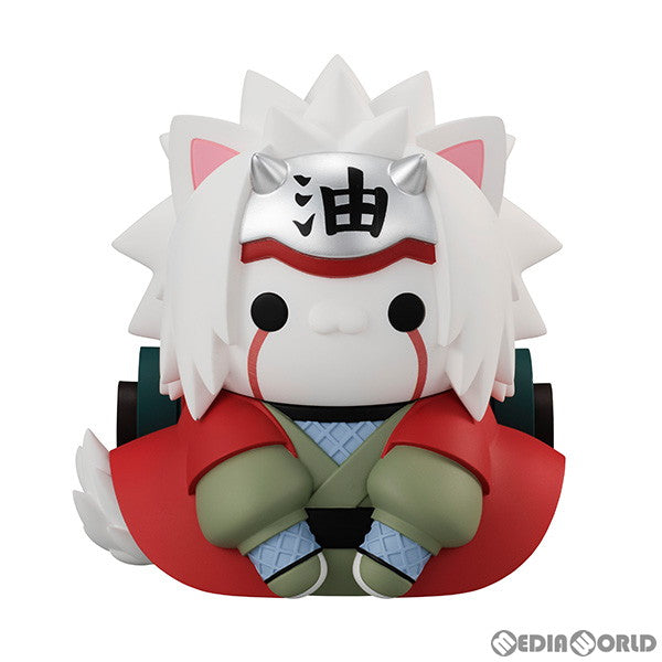 【新品即納】[SFT] MEGA CAT PROJECT 自来也(じらいや) ニャンとも大きなニャルト!シリーズ NARUTO-ナルト- 完成品 ソフビフィギュア メガハウス(20240228)