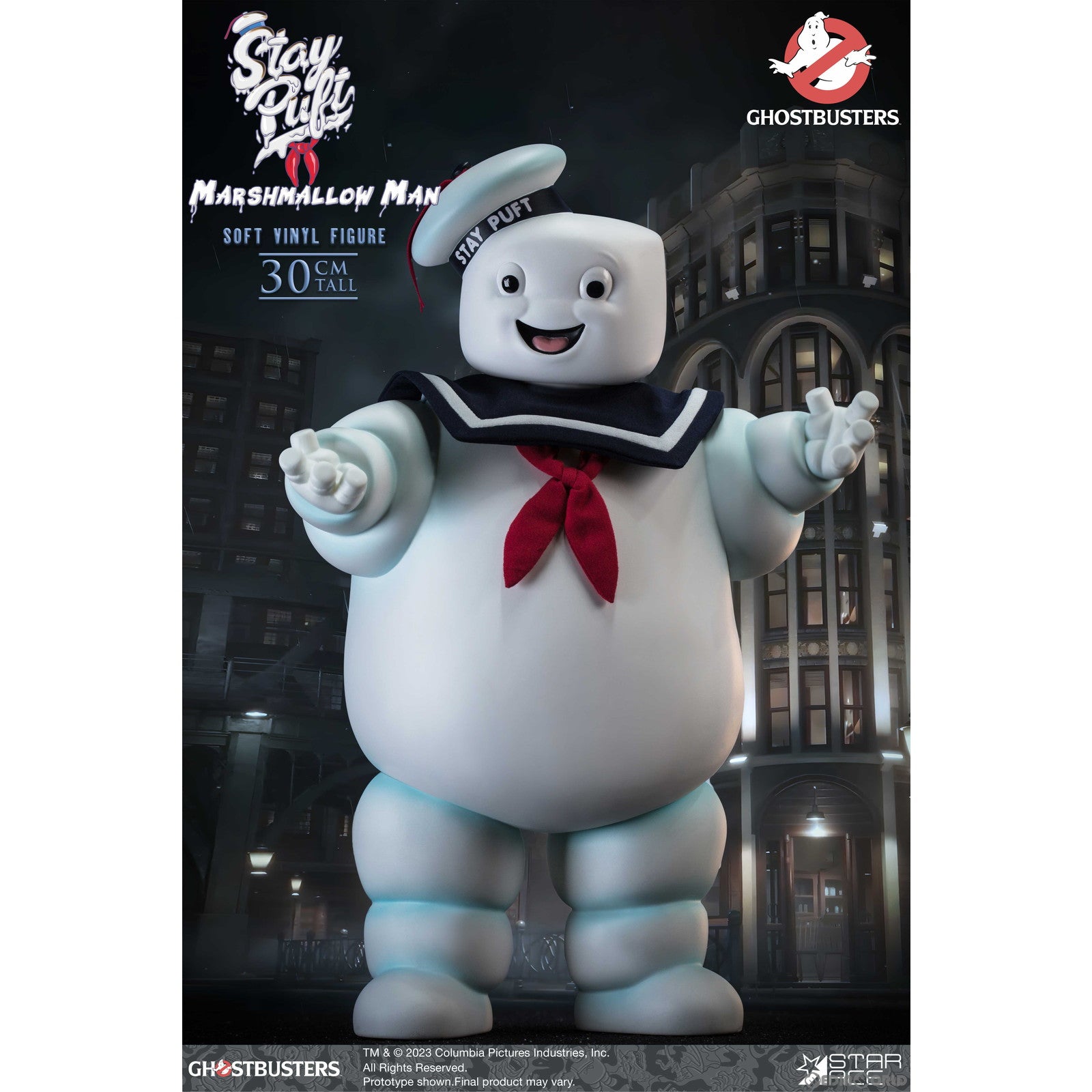 【新品即納】[SFT] ステイパフ マシュマロマン ソフビスタチュー ゴーストバスターズ 完成品 ソフビフィギュア スターエーストイズ/エクスプラス(20240430)