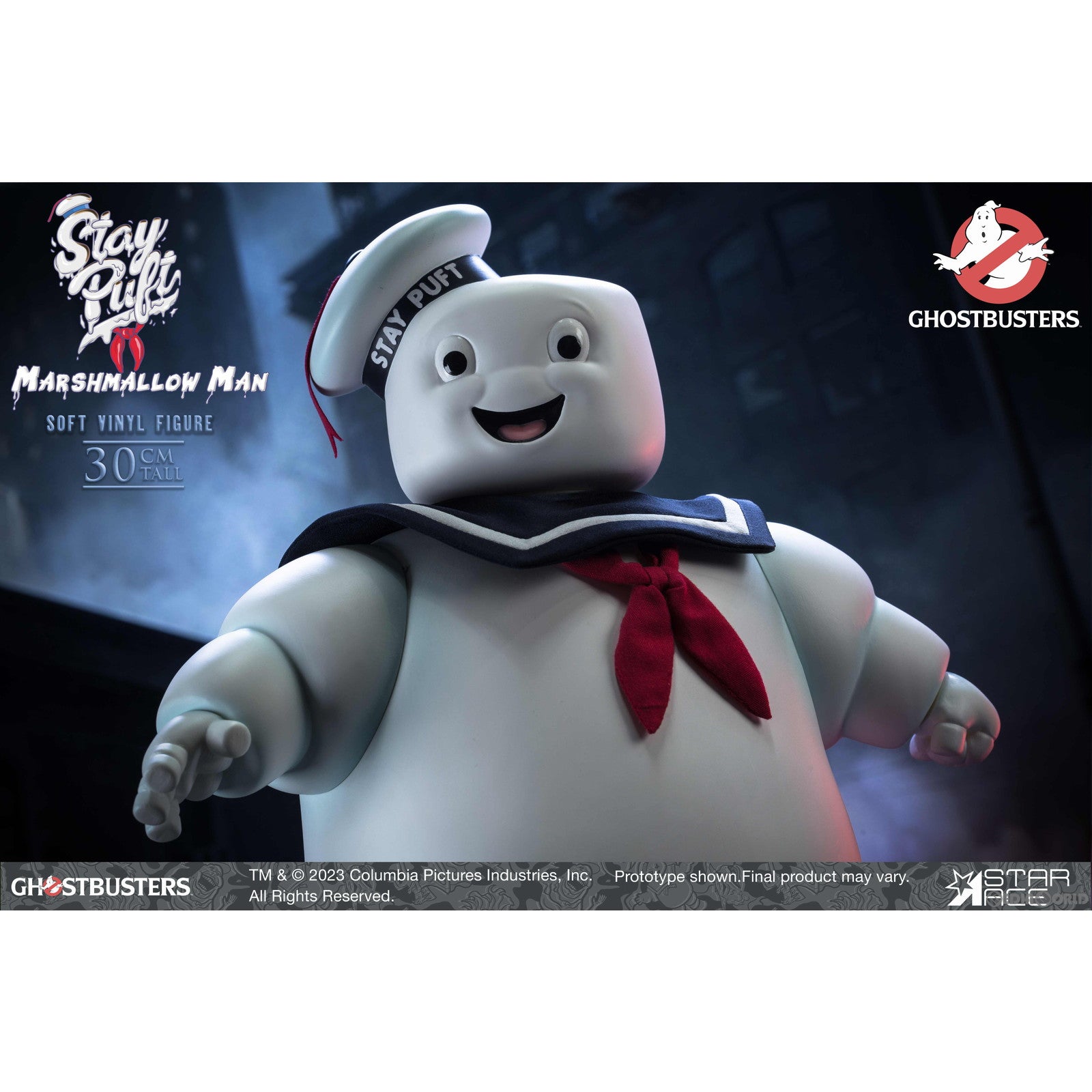 【新品即納】[SFT] ステイパフ マシュマロマン ソフビスタチュー ゴーストバスターズ 完成品 ソフビフィギュア スターエーストイズ/エクスプラス(20240430)