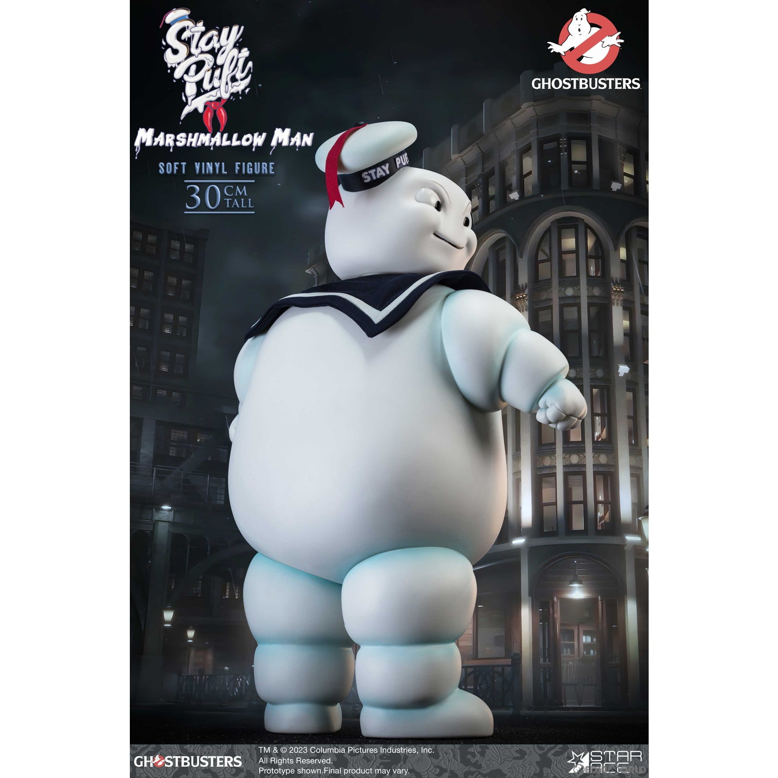 【新品即納】[SFT] ステイパフ マシュマロマン ソフビスタチュー デラックスVer. ゴーストバスターズ 完成品 ソフビフィギュア スターエーストイズ/エクスプラス(20240430)