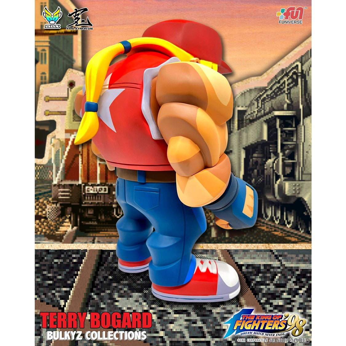 【新品】【お取り寄せ】[SFT] Bulkyz Collections Terry Bogard(テリー・ボガード) THE KING OF FIGHTERS 98(ザ・キング・オブ・ファイターズ98) 完成品 ソフビフィギュア(AX-0295) BigBoysToys(ビッグボーイズトイズ) /アルファマックス(20240531)