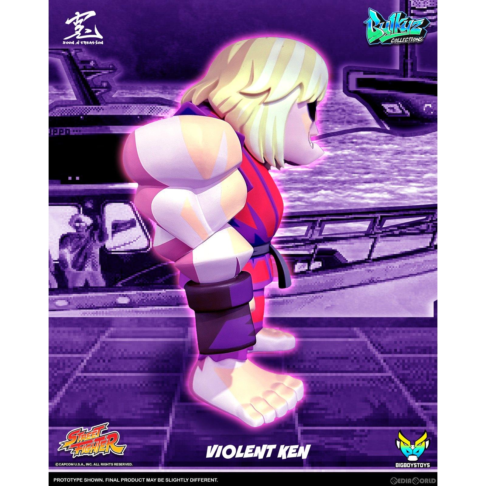【新品即納】[SFT] Bulkyz Collections Violent Ken(洗脳されたケン) STREET FIGHTER(ストリートファイター) 完成品 ソフビフィギュア(AX-0296) BigBoysToys(ビッグボーイズトイズ) /アルファマックス(20240531)
