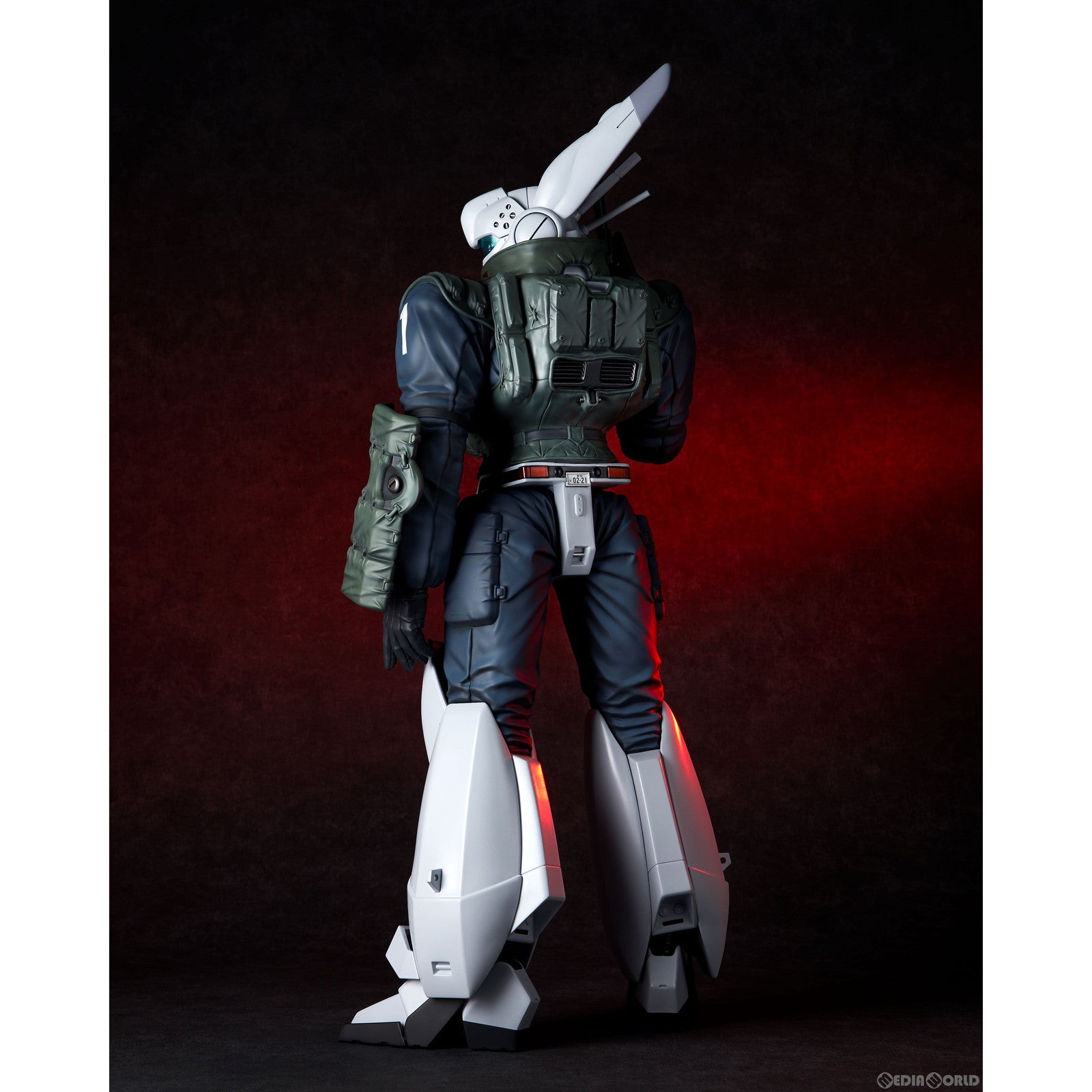 【中古即納】[SFT] メガソフビ イングラムリアクティブアーマー1号機 機動警察パトレイバー2 the Movie 完成品 ソフビフィギュア(MS014) 海洋堂(20240830)