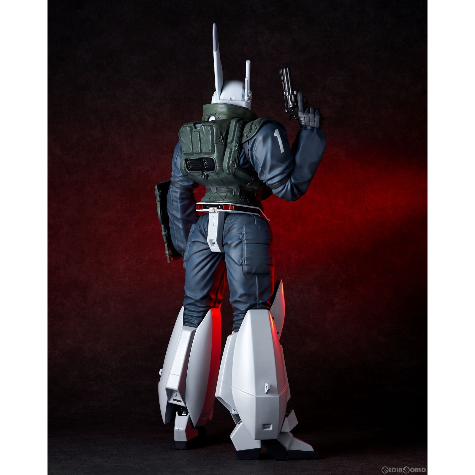 【中古即納】[SFT] メガソフビ イングラムリアクティブアーマー1号機 機動警察パトレイバー2 the Movie 完成品 ソフビフィギュア(MS014) 海洋堂(20240830)