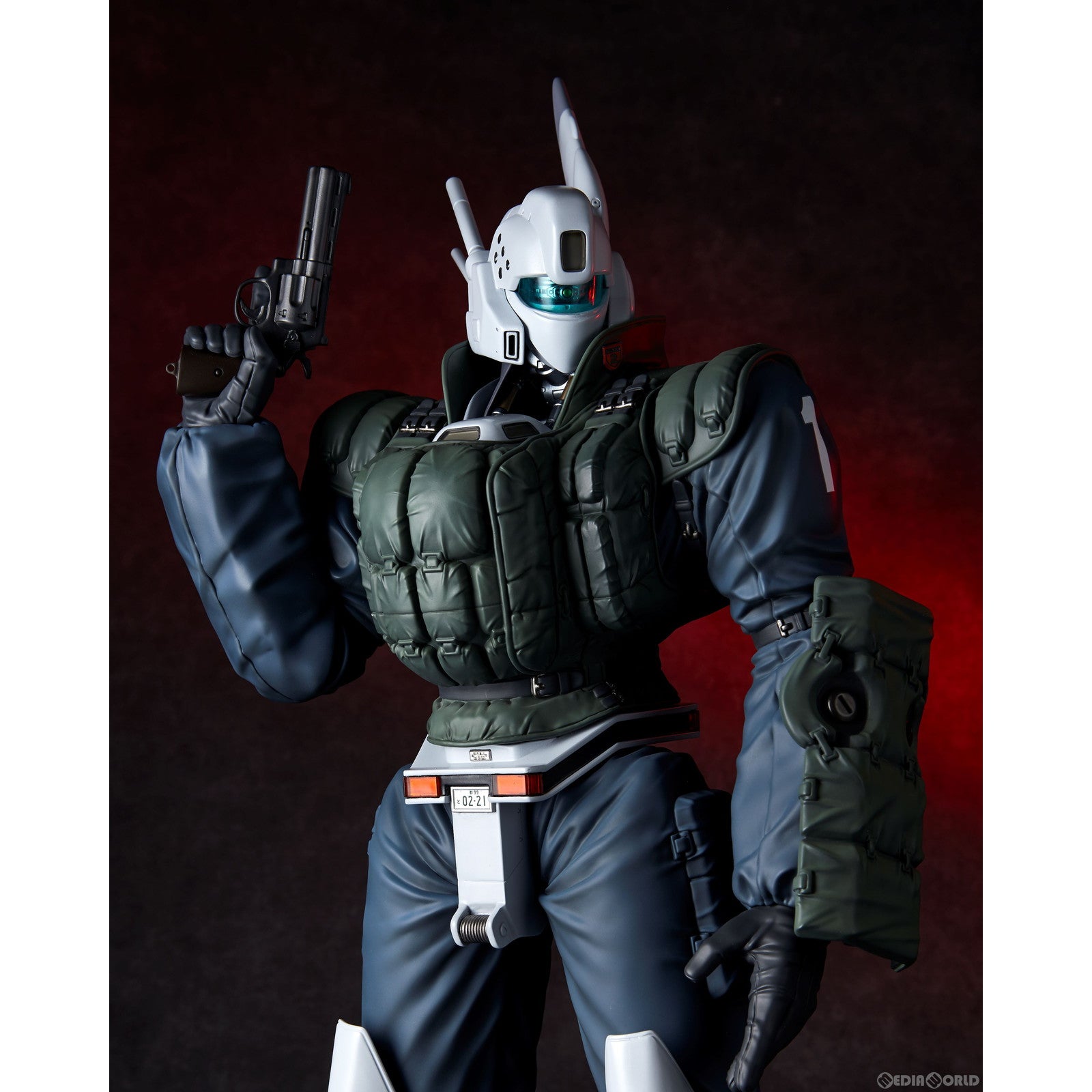【中古即納】[SFT] メガソフビ イングラムリアクティブアーマー1号機 機動警察パトレイバー2 the Movie 完成品 ソフビフィギュア(MS014) 海洋堂(20240830)