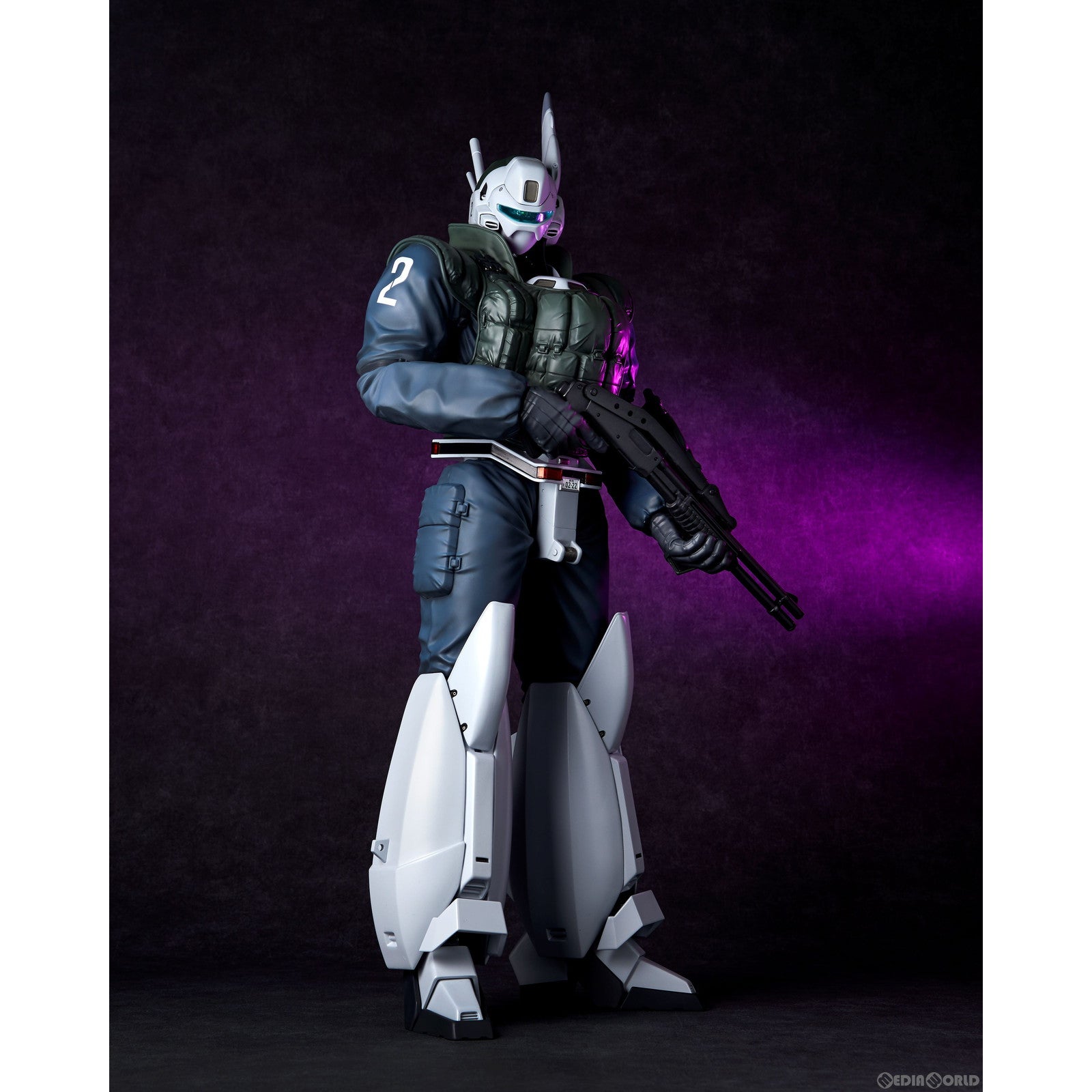 【中古即納】[SFT] メガソフビ イングラムリアクティブアーマー2号機 機動警察パトレイバー2 the Movie 完成品 ソフビフィギュア(MS015) 海洋堂(20240830)
