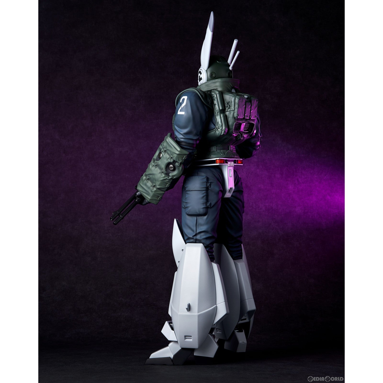 【中古即納】[SFT] メガソフビ イングラムリアクティブアーマー2号機 機動警察パトレイバー2 the Movie 完成品 ソフビフィギュア(MS015) 海洋堂(20240830)