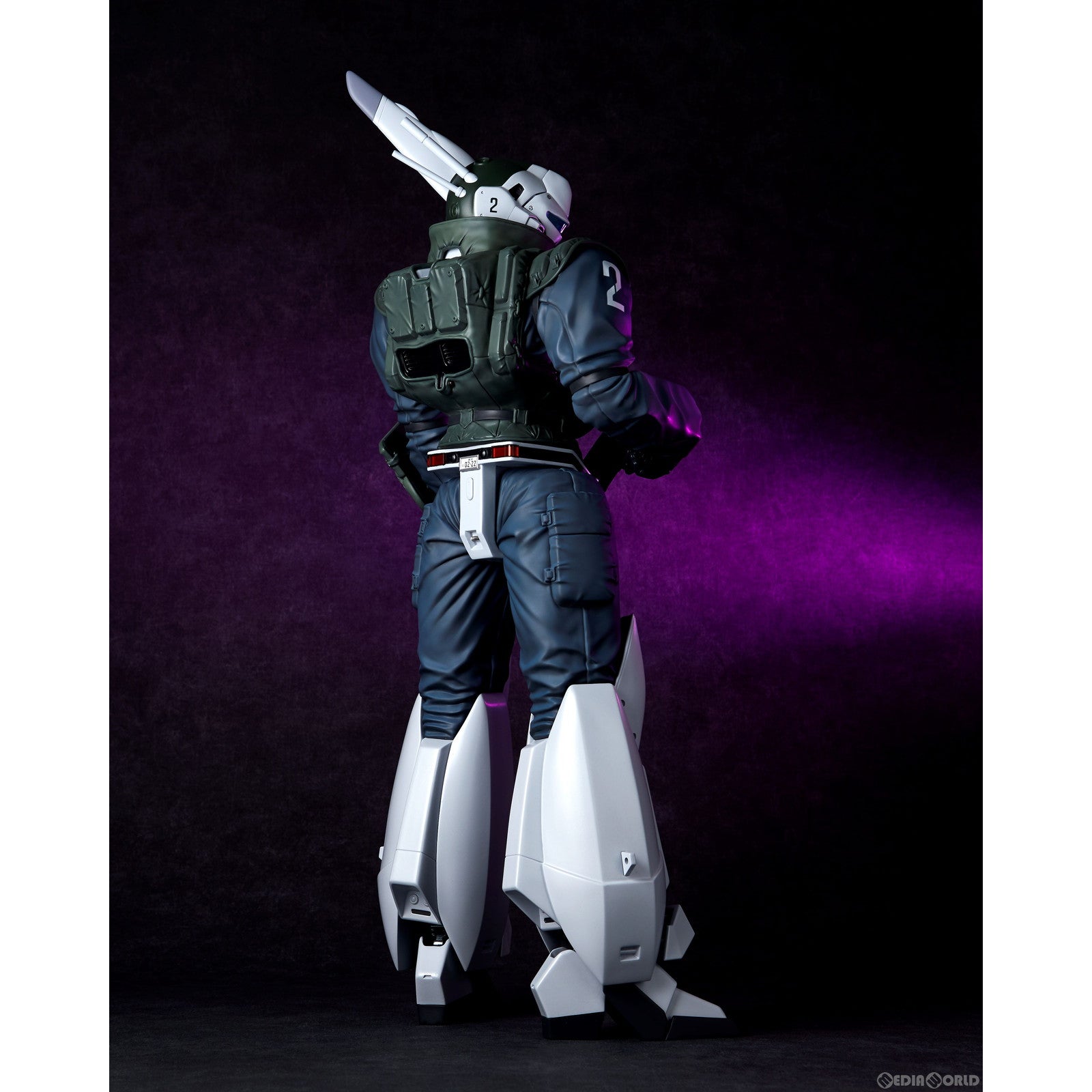 【中古即納】[SFT] メガソフビ イングラムリアクティブアーマー2号機 機動警察パトレイバー2 the Movie 完成品 ソフビフィギュア(MS015) 海洋堂(20240830)
