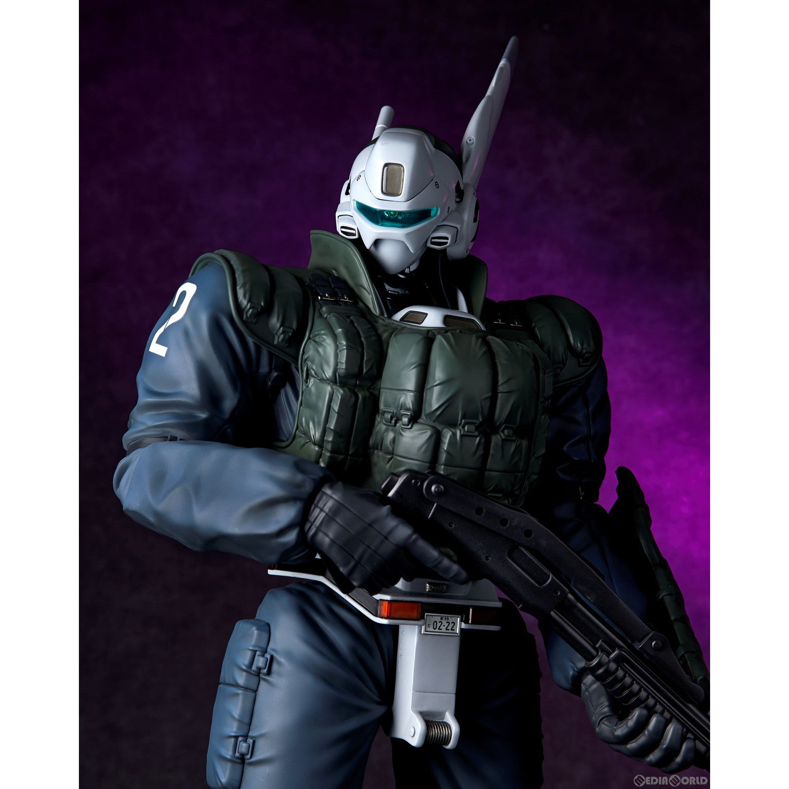 【中古即納】[SFT] メガソフビ イングラムリアクティブアーマー2号機 機動警察パトレイバー2 the Movie 完成品 ソフビフィギュア(MS015) 海洋堂(20240830)