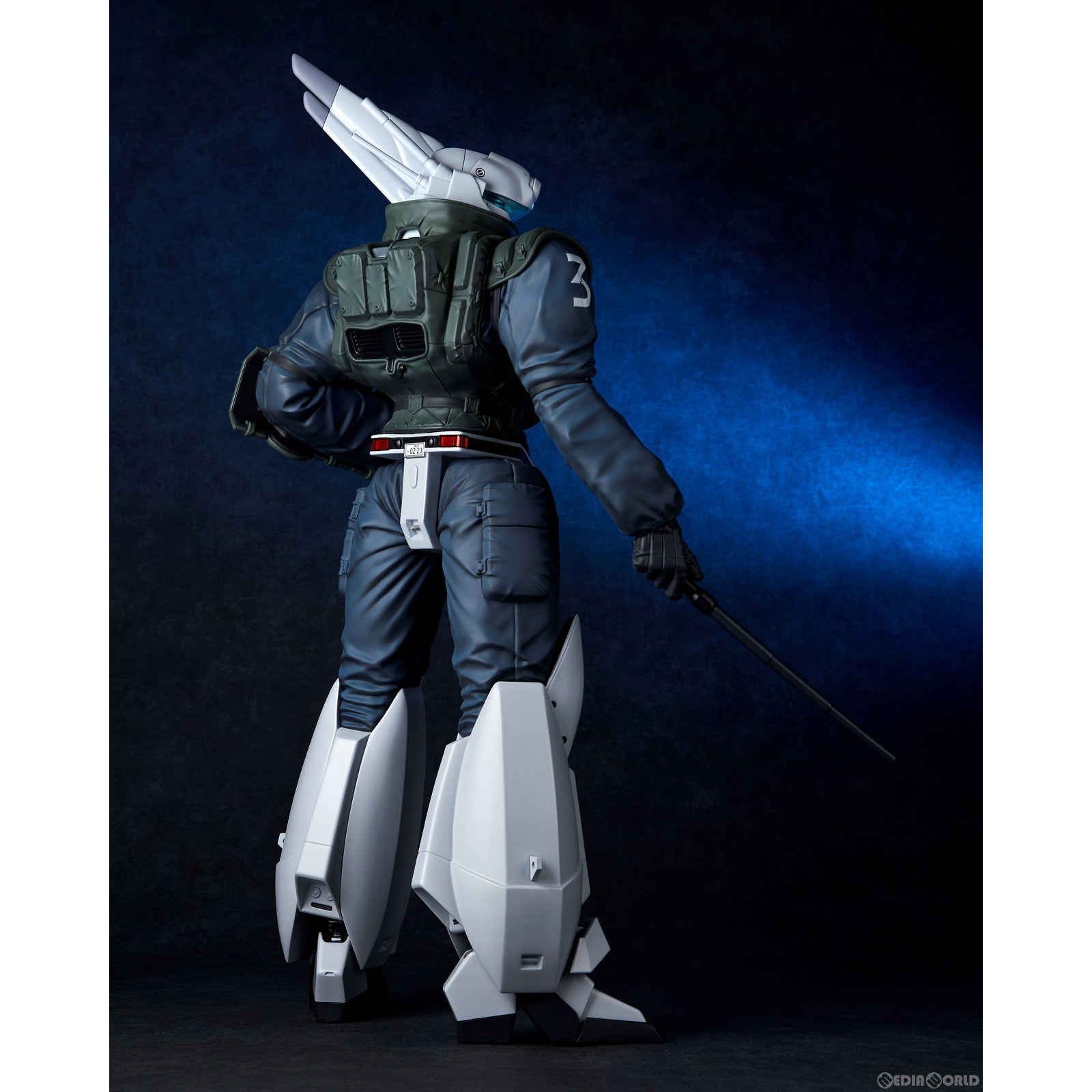 【中古即納】[SFT] メガソフビ イングラムリアクティブアーマー3号機 機動警察パトレイバー2 the Movie 完成品 ソフビフィギュア(MS016) 海洋堂(20240830)