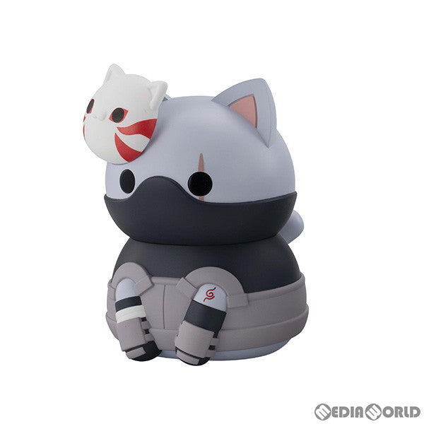 【新品即納】[SFT] はたけカカシ暗部 MEGA CAT PROJECT ニャンとも大きなニャルト!シリーズ NARUTO-ナルト- 疾風伝 完成品 ソフビフィギュア メガハウス(20240731)