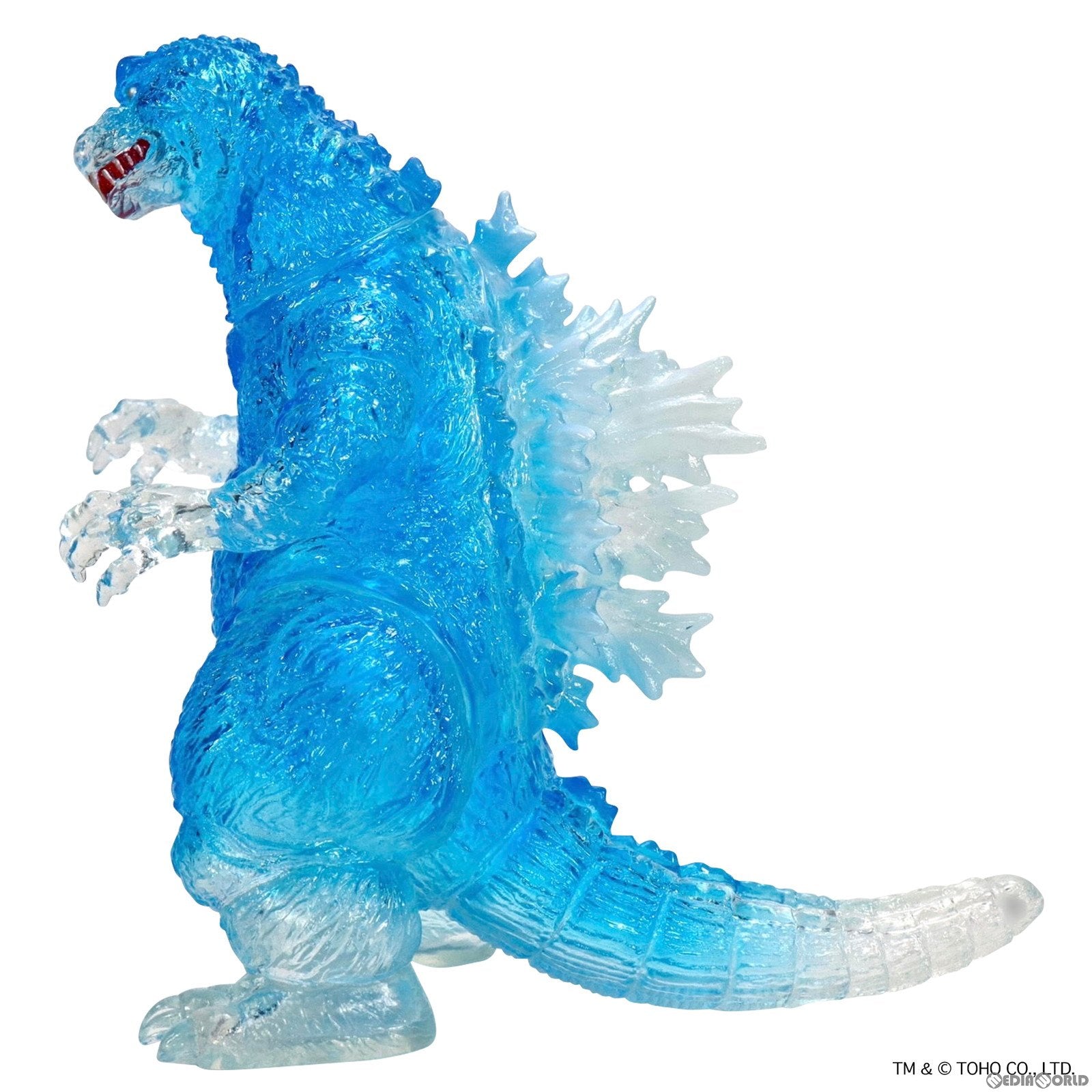【新品即納】[SFT] CCPミドルサイズシリーズ ゴジラEX 第3弾 ゴジラ(2001) クリアブルー Ver. ゴジラ・モスラ・キングギドラ 大怪獣総攻撃 完成品 ソフビフィギュア CCP(20240531)