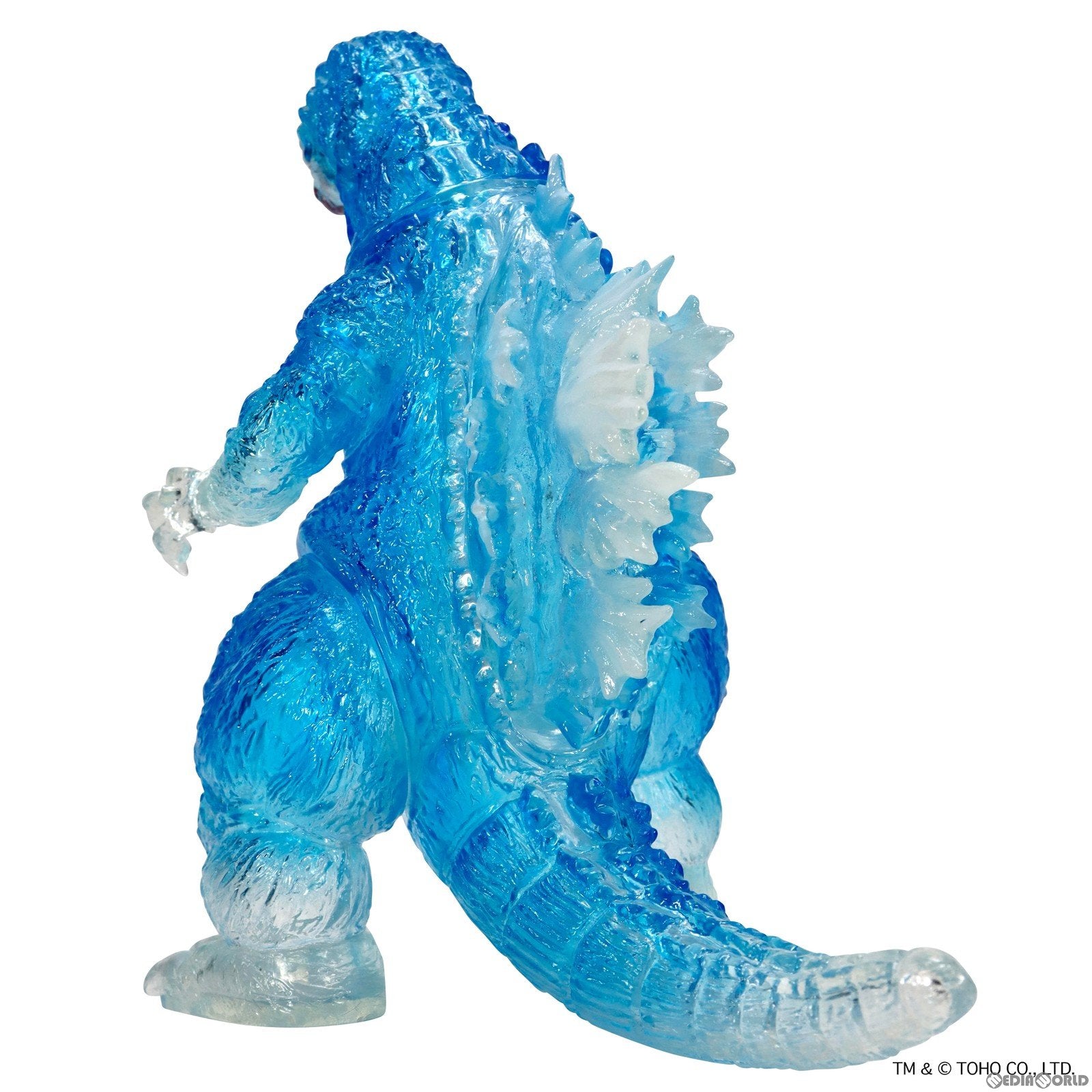【新品即納】[SFT] CCPミドルサイズシリーズ ゴジラEX 第3弾 ゴジラ(2001) クリアブルー Ver. ゴジラ・モスラ・キングギドラ 大怪獣総攻撃 完成品 ソフビフィギュア CCP(20240531)