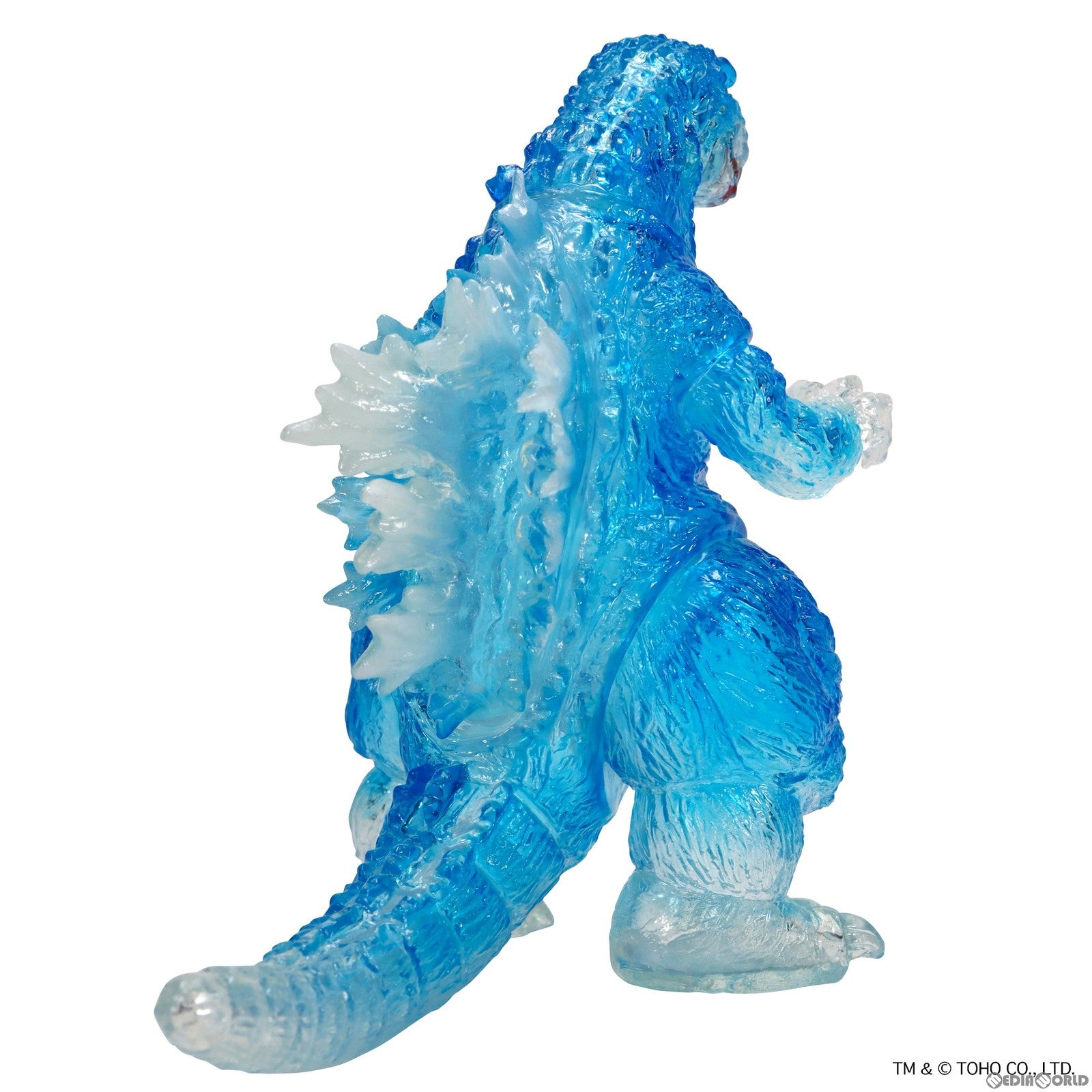 【新品即納】[SFT] CCPミドルサイズシリーズ ゴジラEX 第3弾 ゴジラ(2001) クリアブルー Ver. ゴジラ・モスラ・キングギドラ 大怪獣総攻撃 完成品 ソフビフィギュア CCP(20240531)
