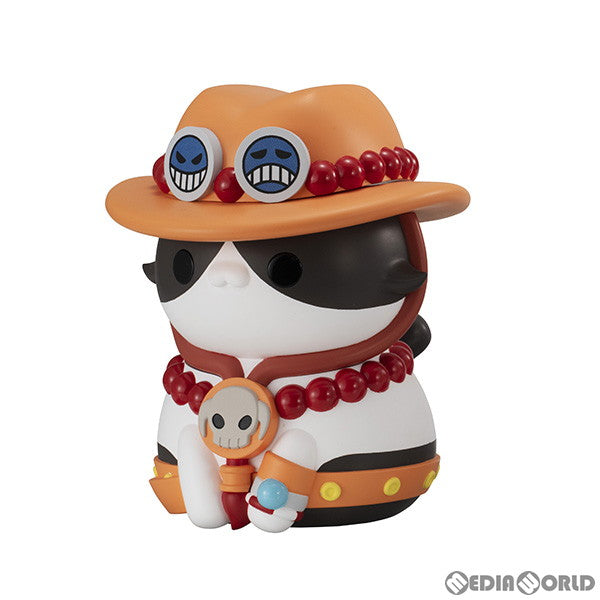 【新品即納】[SFT] MEGA CAT PROJECT ポートガス・D・エース ニャンとも大きなニャンピースニャーン! ONE PIECE(ワンピース) 完成品 ソフビフィギュア メガハウス(20240830)