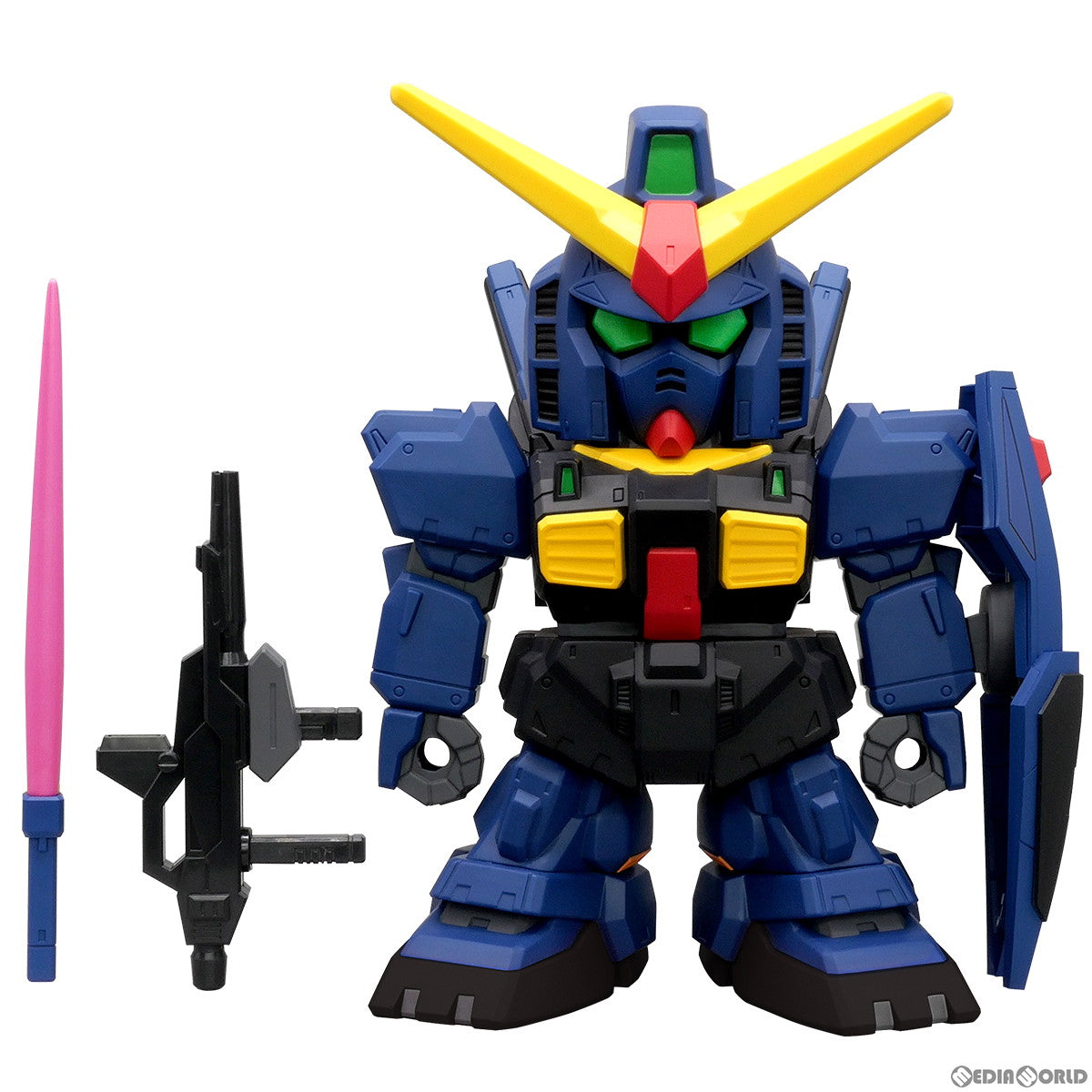 【新品即納】[SFT] ジャンボソフビフィギュアSD RX-178 SDガンダムMk-II ティターンズ仕様 機動戦士Zガンダム 完成品 ソフビフィギュア プレックス(20240721)