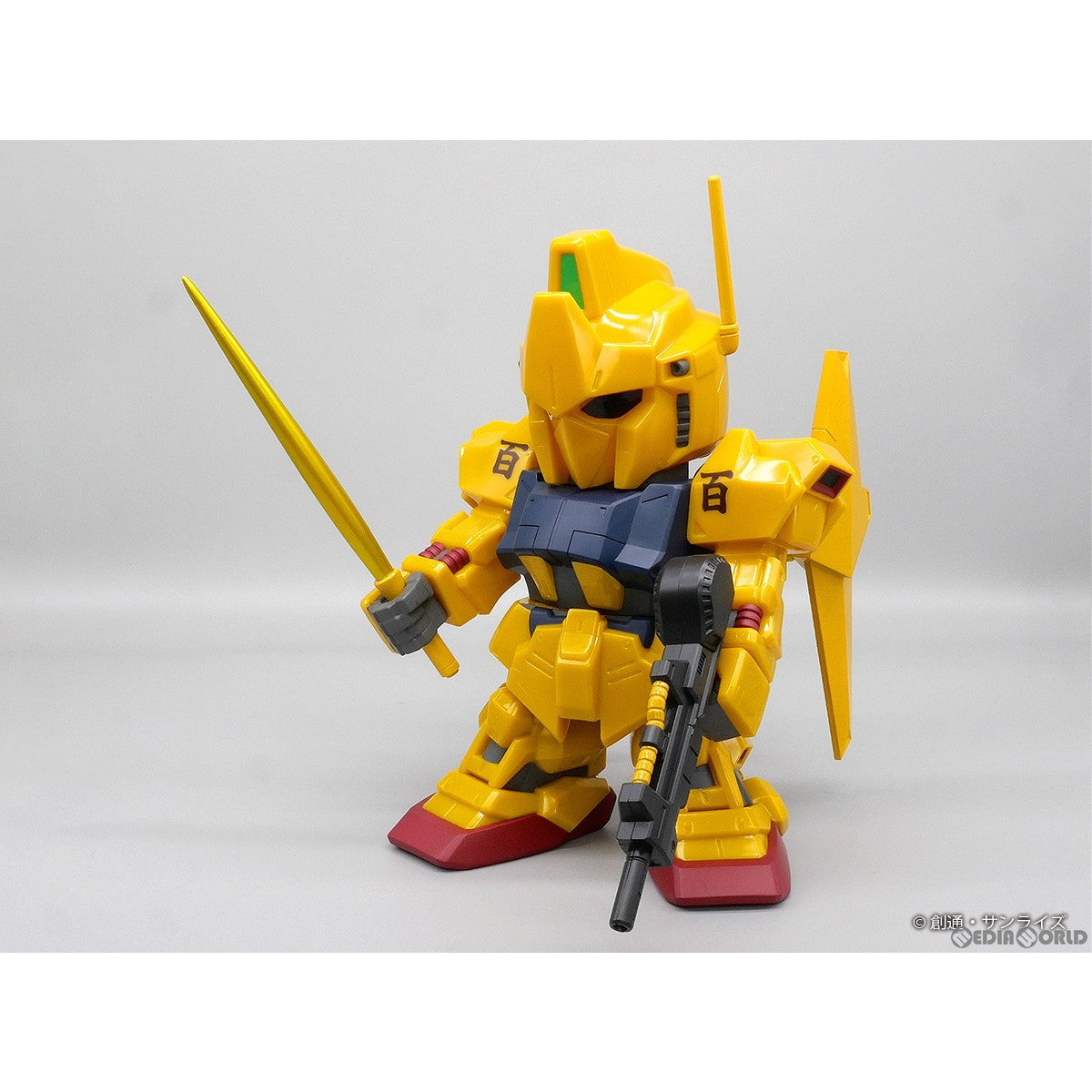 新品即納】[SFT]ジャンボソフビフィギュアSD SDガンダム 百式 機動戦士Zガンダム 完成品 ソフビフィギュア プレックス