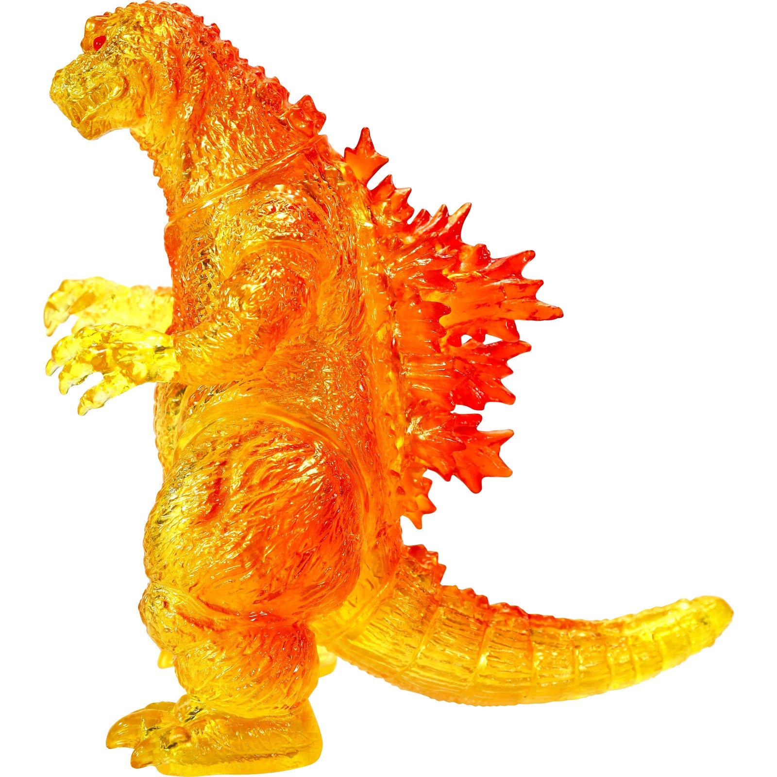 【新品即納】[SFT] CCPミドルサイズシリーズ ゴジラEX 第4弾 ゴジラ(2001) クリアオレンジ Ver. ゴジラ・モスラ・キングギドラ 大怪獣総攻撃 完成品 ソフビフィギュア CCP(20240829)