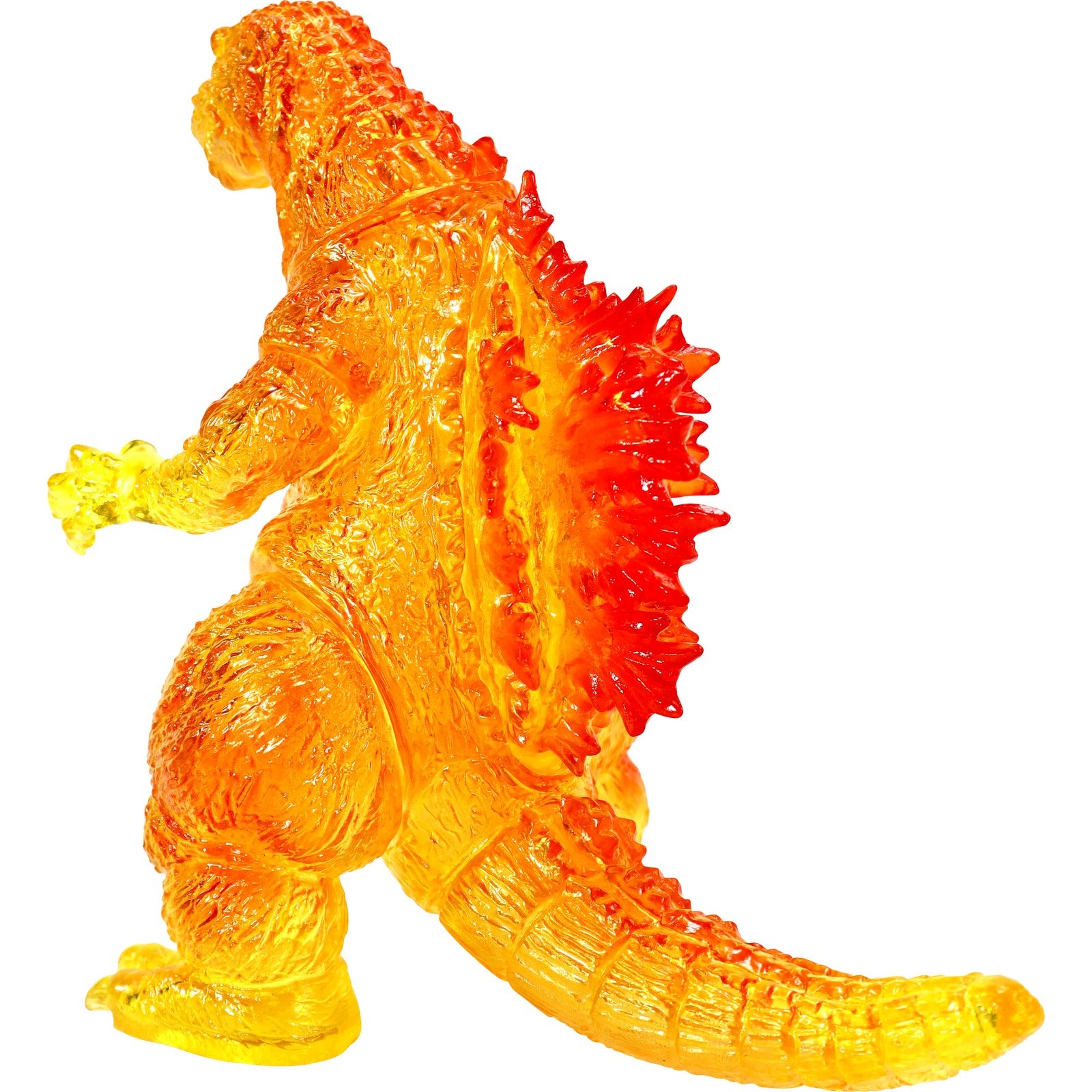 【新品即納】[SFT] CCPミドルサイズシリーズ ゴジラEX 第4弾 ゴジラ(2001) クリアオレンジ Ver. ゴジラ・モスラ・キングギドラ 大怪獣総攻撃 完成品 ソフビフィギュア CCP(20240829)