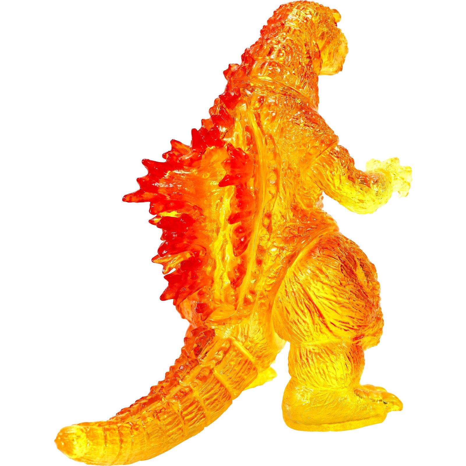 【新品即納】[SFT] CCPミドルサイズシリーズ ゴジラEX 第4弾 ゴジラ(2001) クリアオレンジ Ver. ゴジラ・モスラ・キングギドラ 大怪獣総攻撃 完成品 ソフビフィギュア CCP(20240829)