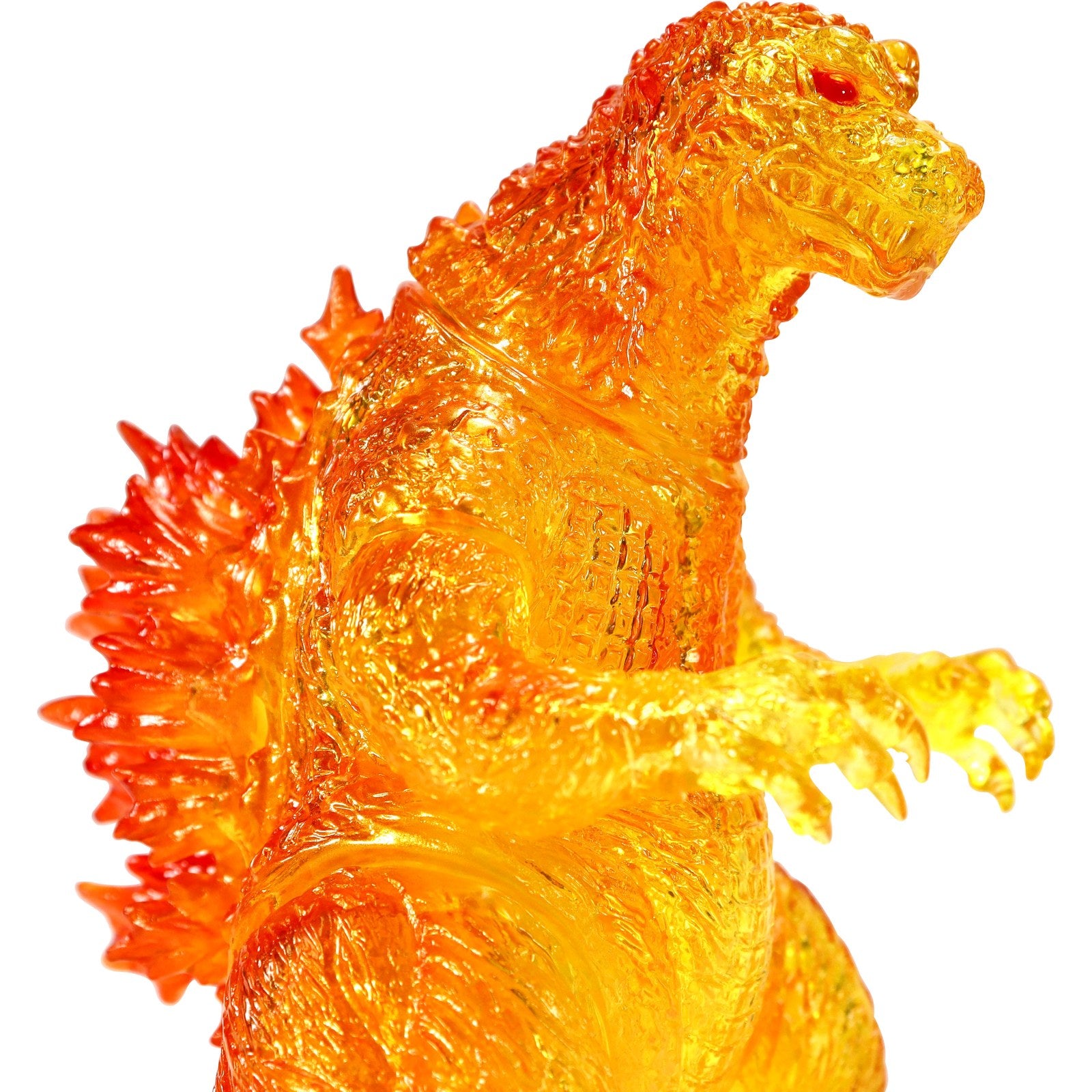 【新品即納】[SFT] CCPミドルサイズシリーズ ゴジラEX 第4弾 ゴジラ(2001) クリアオレンジ Ver. ゴジラ・モスラ・キングギドラ 大怪獣総攻撃 完成品 ソフビフィギュア CCP(20240829)