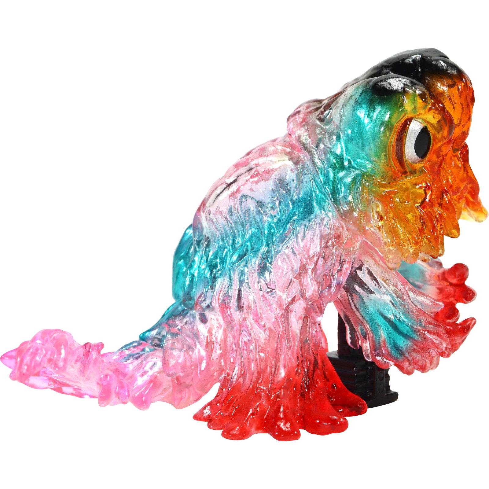 【新品即納】[SFT] CCPミドルサイズシリーズ ゴジラEX 第4弾 煙突ヘドラ サイケデリックカラー クリア Ver. ゴジラvsヘドラ 完成品 ソフビフィギュア CCP(20240829)