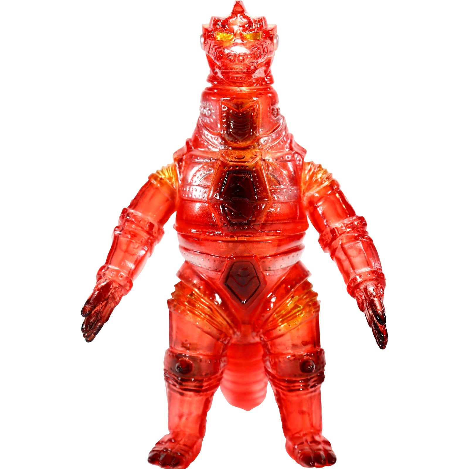 【新品即納】[SFT] CCPミドルサイズシリーズ ゴジラEX 第4弾 メカゴジラ(1974) クリアレッド Ver. ゴジラvsメカゴジラ 完成品 ソフビフィギュア CCP(20240829)