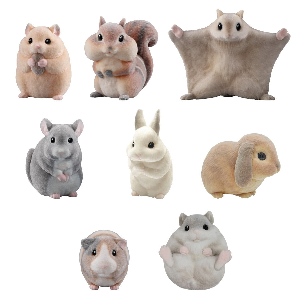 【新品即納】[SFT] (BOX) (食玩) もふもふ・てのりフレンズ2 -小動物- ソフビフィギュア(12個) バンダイ(20241104)