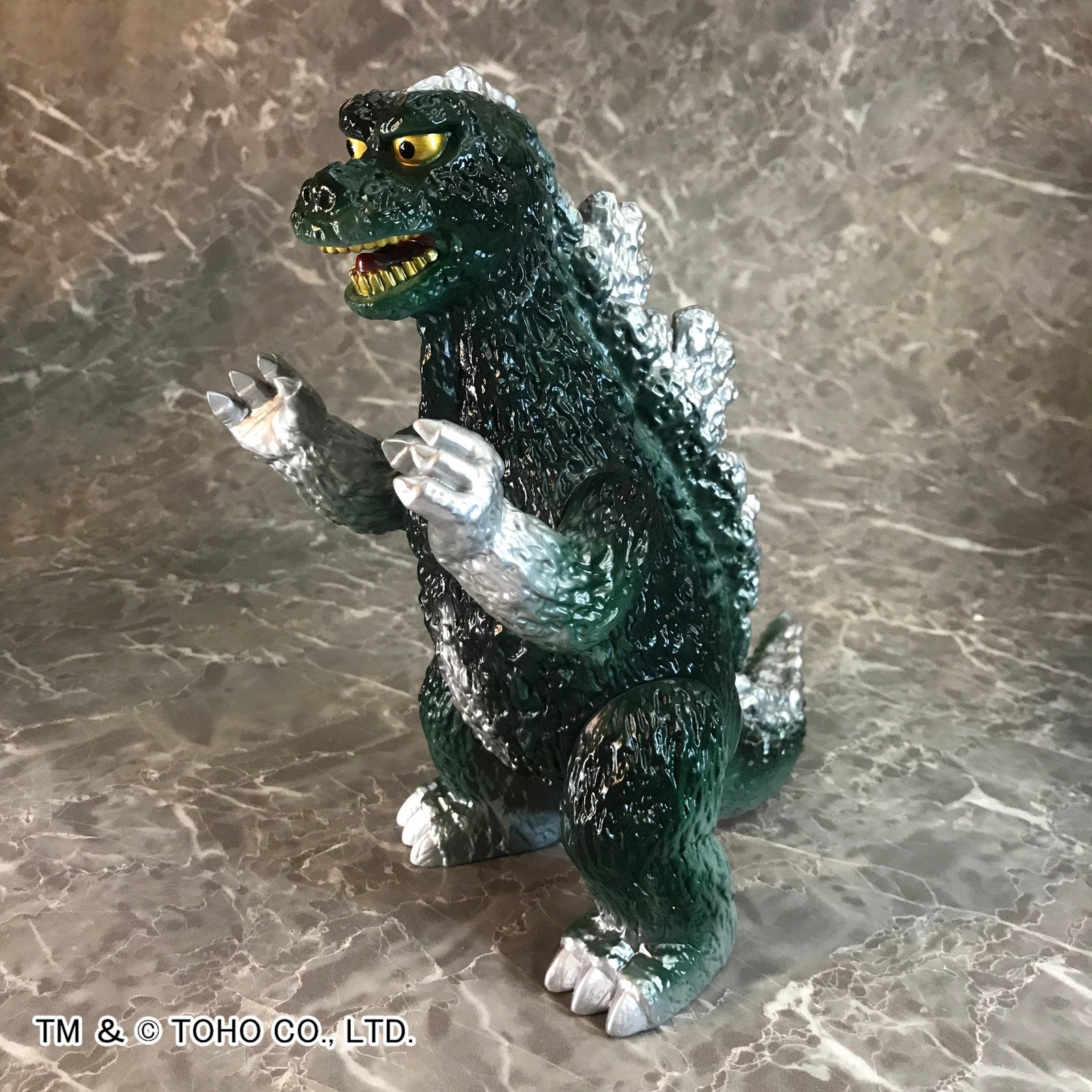 【新品即納】[SFT] 復刻版ポピーグレートザウルス ゴジラ(グリーンVer.) 完成品 ソフビフィギュア アート・ストーム(20241031)