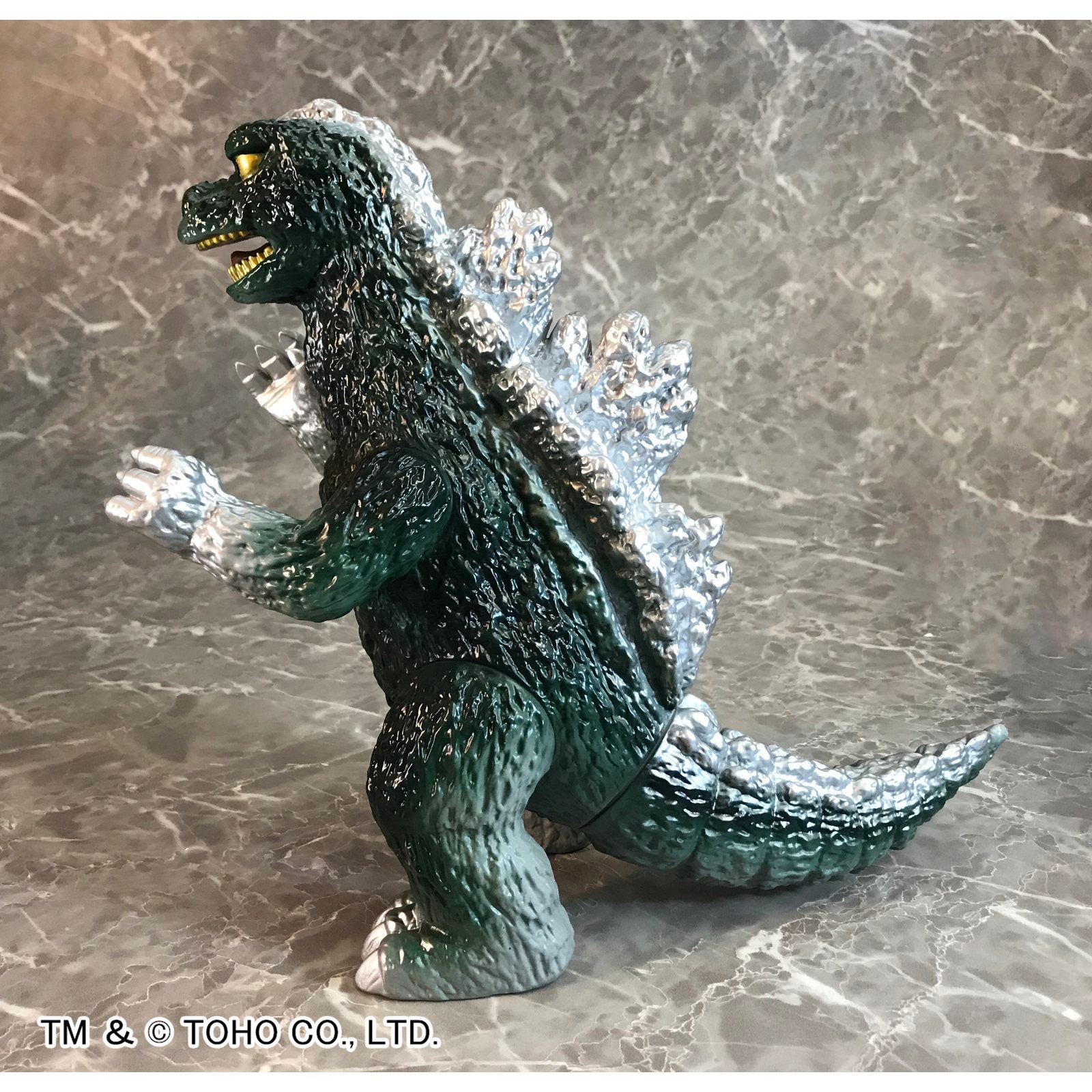 【新品即納】[SFT] 復刻版ポピーグレートザウルス ゴジラ(グリーンVer.) 完成品 ソフビフィギュア アート・ストーム(20241031)