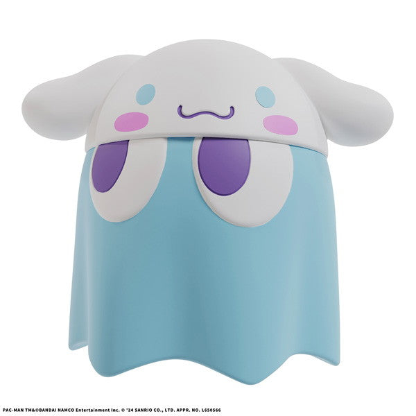 【新品】【お取り寄せ】[SFT] ちびコレクトフィギュア デラックス ゴースト シナモロール オリジナルカラーver. パックマン×サンリオキャラクターズ 完成品 ソフビフィギュア メガハウス(20250131)