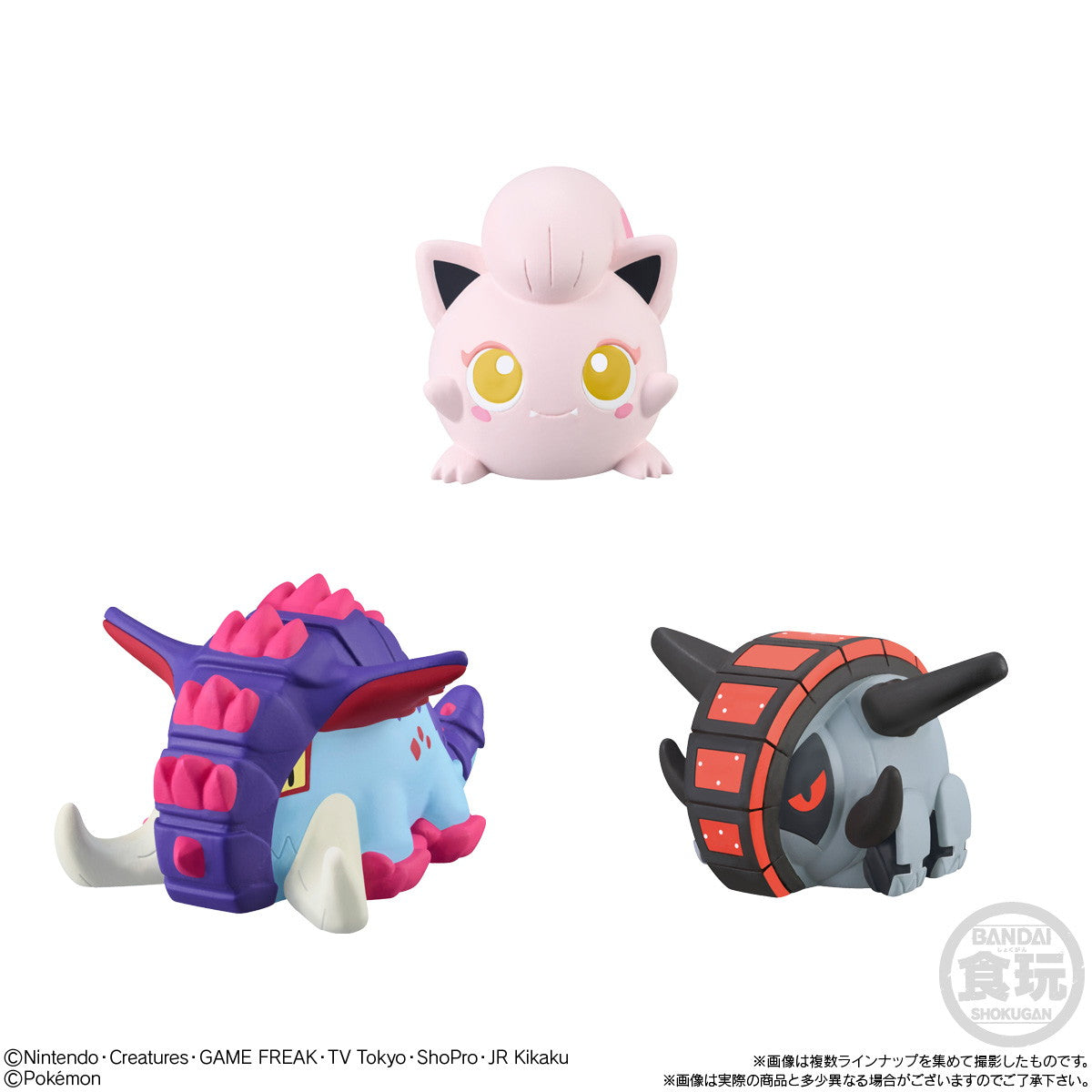 【新品即納】[SFT] (BOX)(食玩)ポケモンキッズ パラドックスポケモン編 ポケットモンスター ソフビフィギュア(24個) バンダイ(20250224)