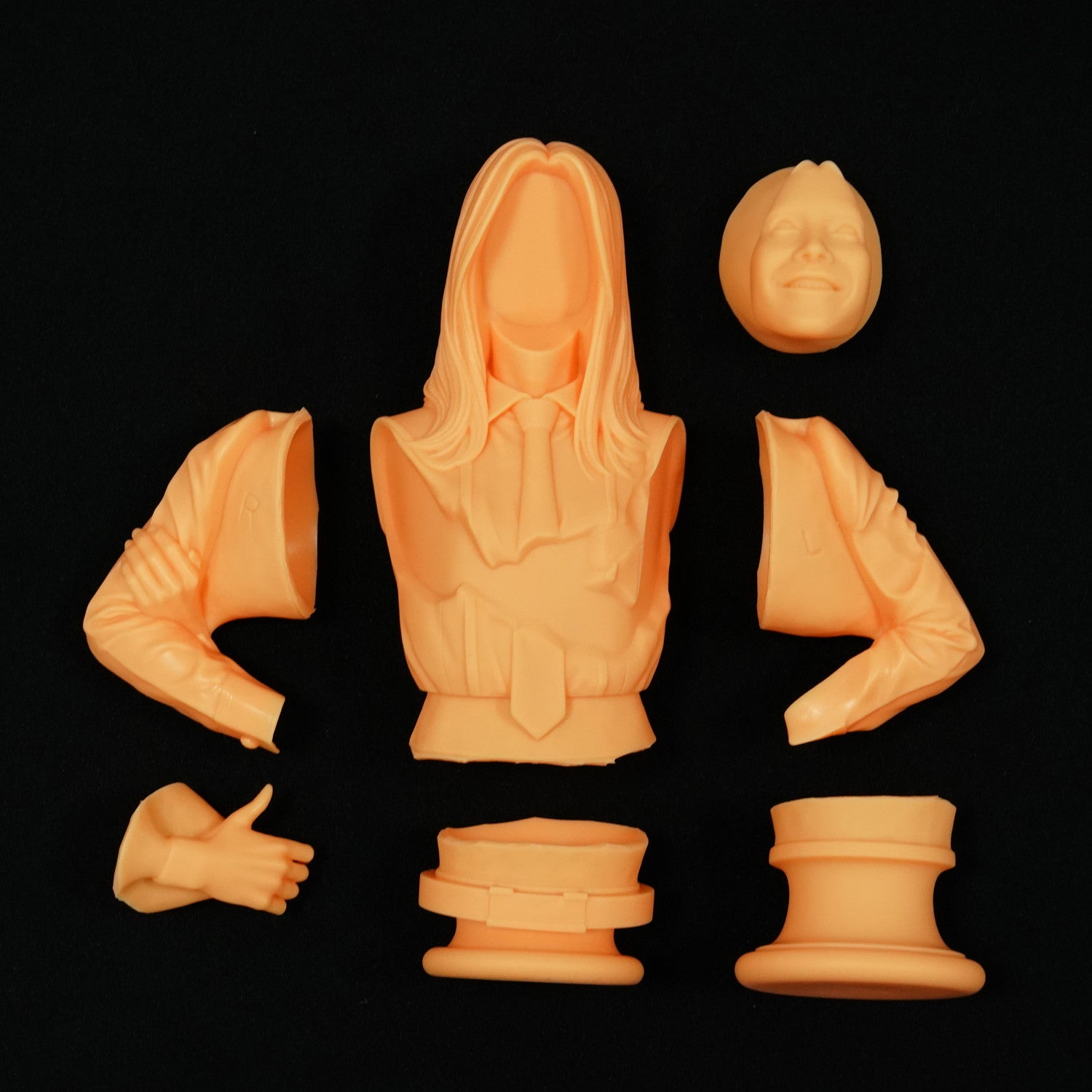 【新品即納】[SFT] NANKOKU FACTORY(ナンコク ファクトリー) フジ・アキコ隊員 胸像 ショートサイズキット(ソフトビニール製組立キット) ウルトラマン ソフビフィギュア(SKC1133SK) 海洋堂(20241231)