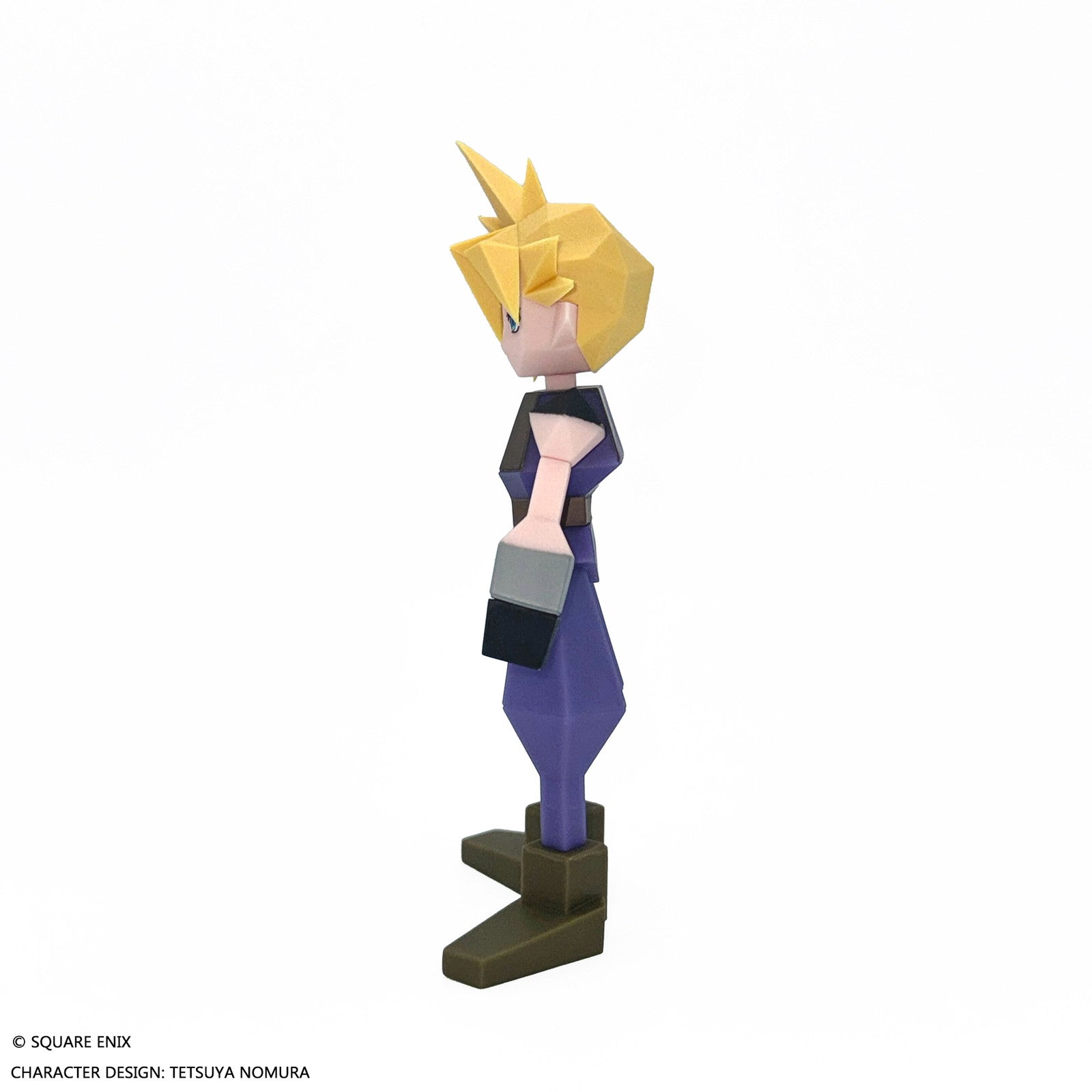 【新品即納】[SFT] ポリゴンソフビ クラウド・ストライフ FINAL FANTASY VII(ファイナルファンタジー7) 完成品 ソフビフィギュア スクウェア・エニックス(20250331)
