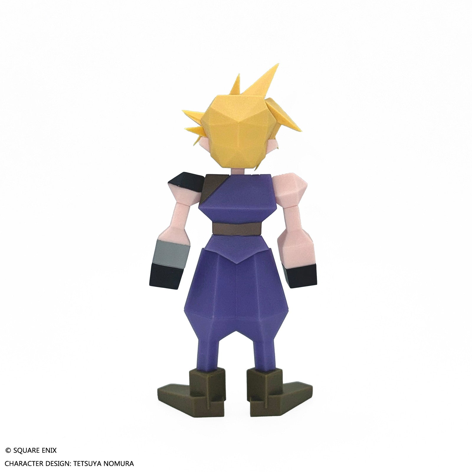 【新品即納】[SFT] ポリゴンソフビ クラウド・ストライフ FINAL FANTASY VII(ファイナルファンタジー7) 完成品 ソフビフィギュア スクウェア・エニックス(20250331)