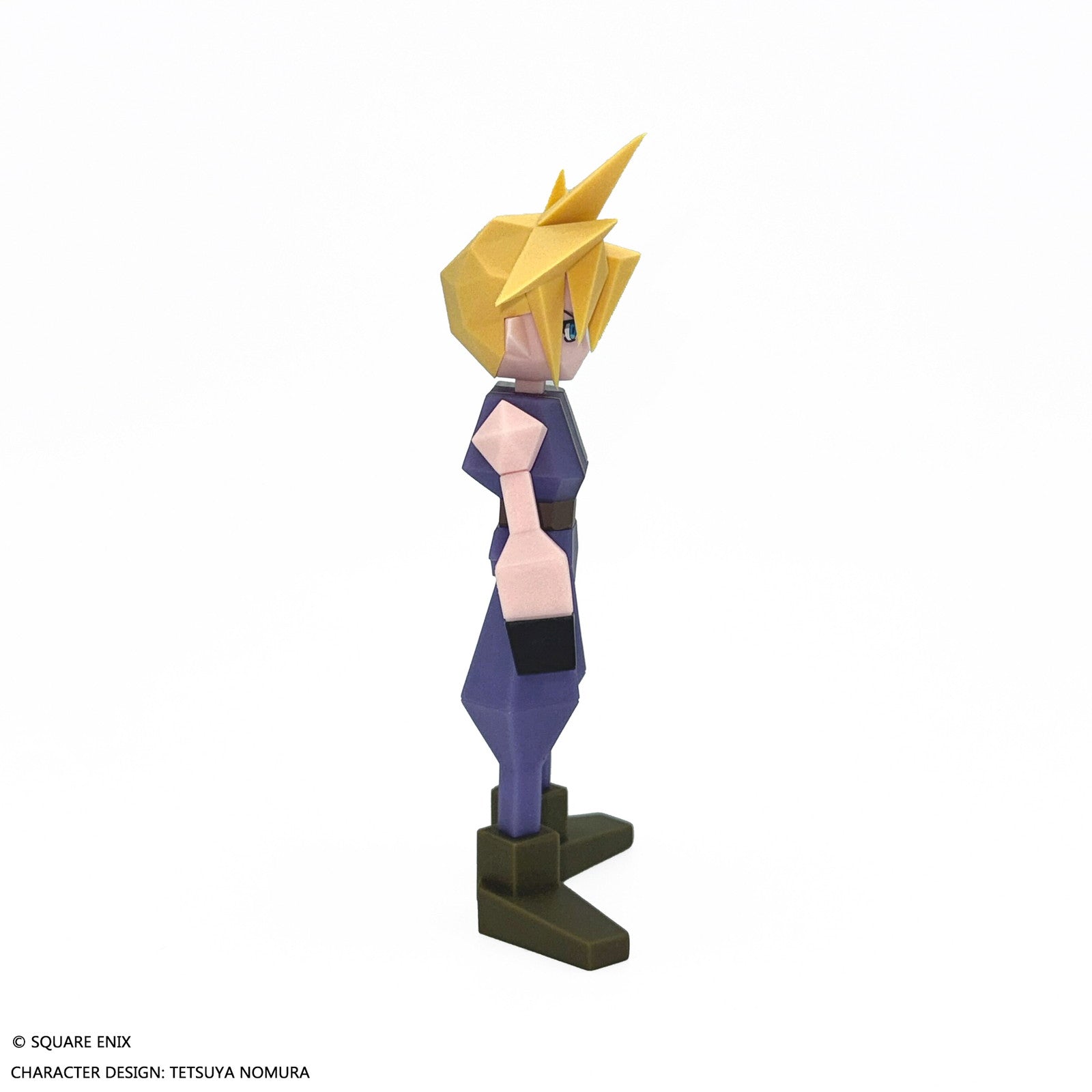【新品即納】[SFT] ポリゴンソフビ クラウド・ストライフ FINAL FANTASY VII(ファイナルファンタジー7) 完成品 ソフビフィギュア スクウェア・エニックス(20250331)