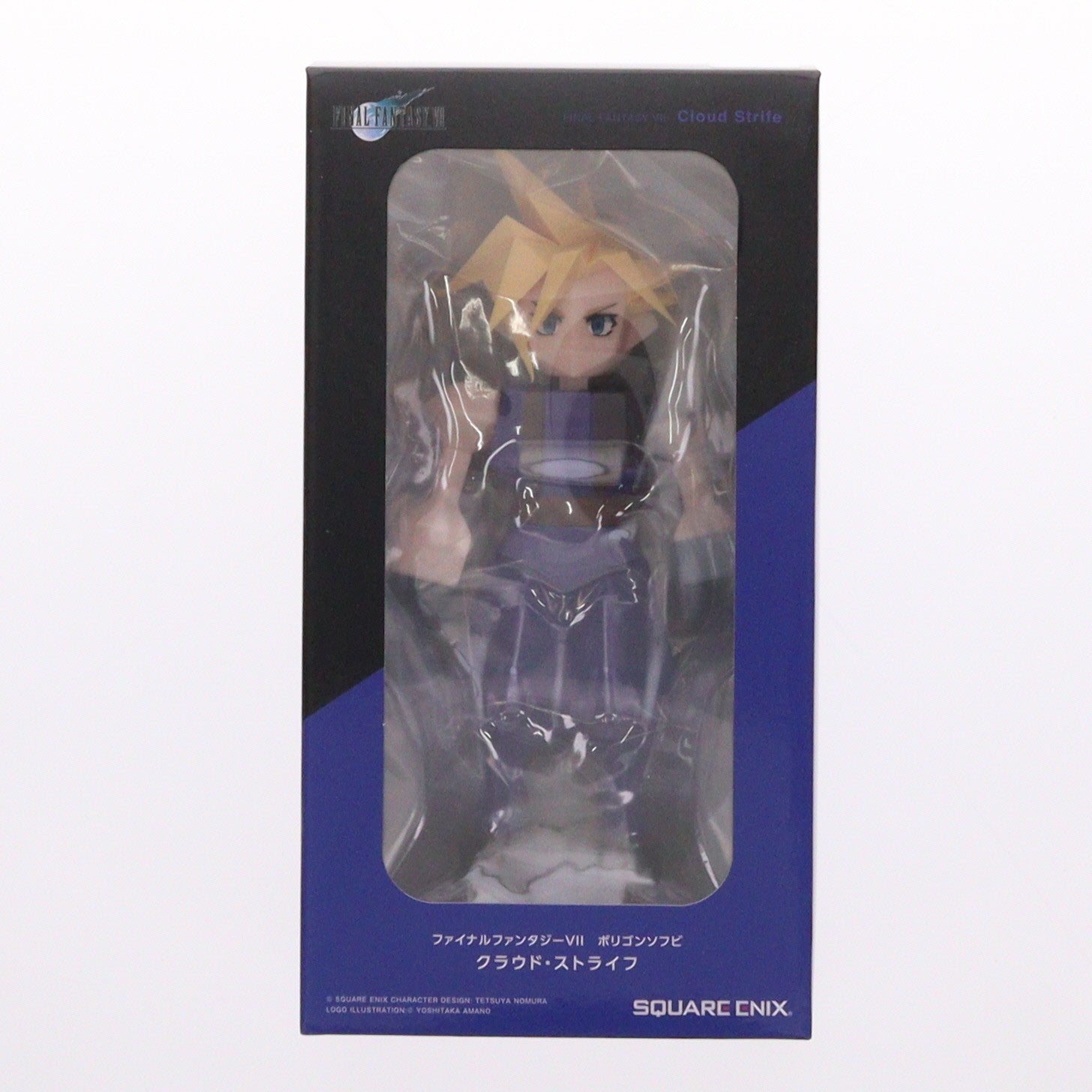 【中古即納】[SFT] (再販) ポリゴンソフビ クラウド・ストライフ FINAL FANTASY VII(ファイナルファンタジー7) 完成品 ソフビフィギュア スクウェア・エニックス(20251224)