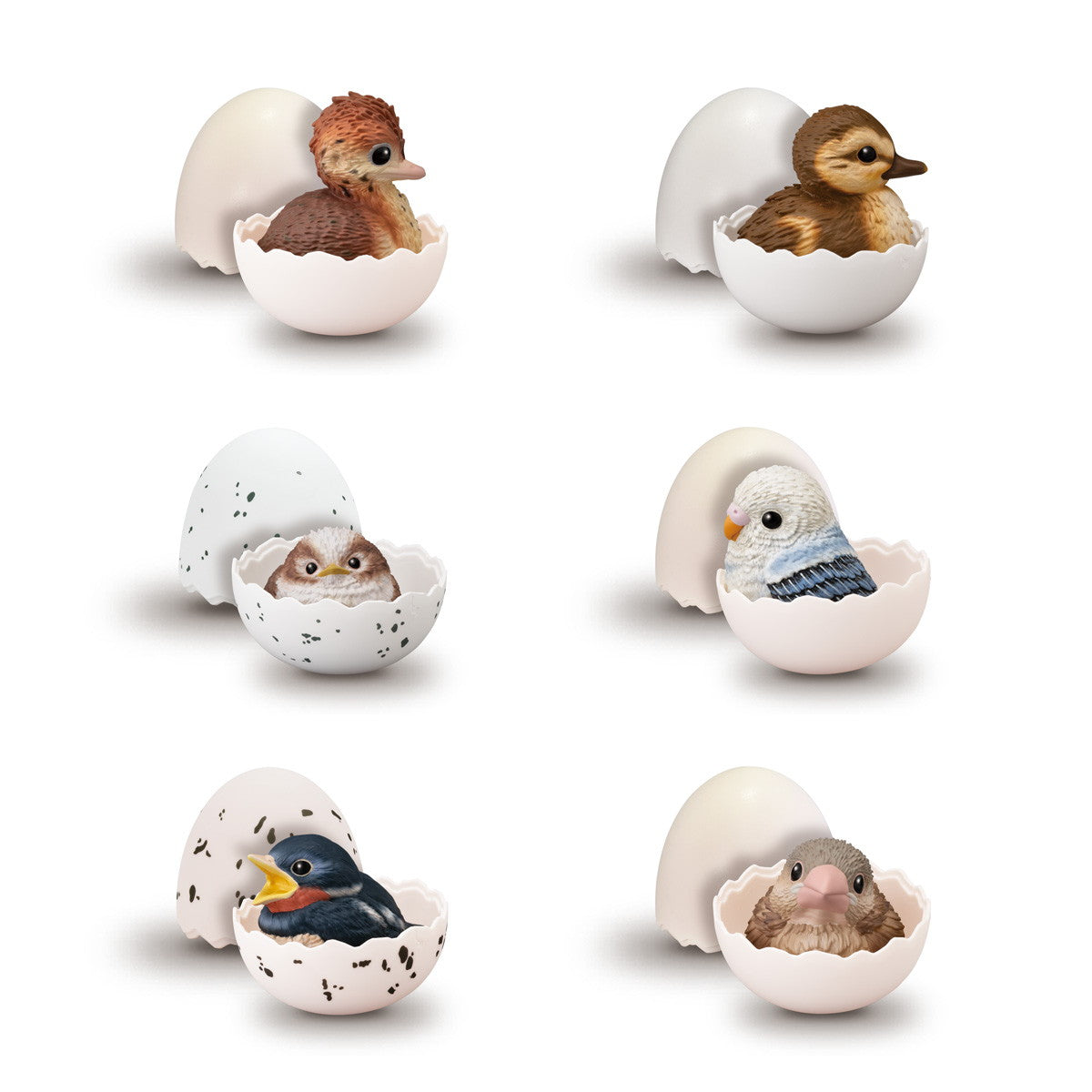 【新品即納】[SFT] (BOX)(食玩) てのりベイビーフレンズ -鳥- ソフビフィギュア(12個) バンダイ(20250414)