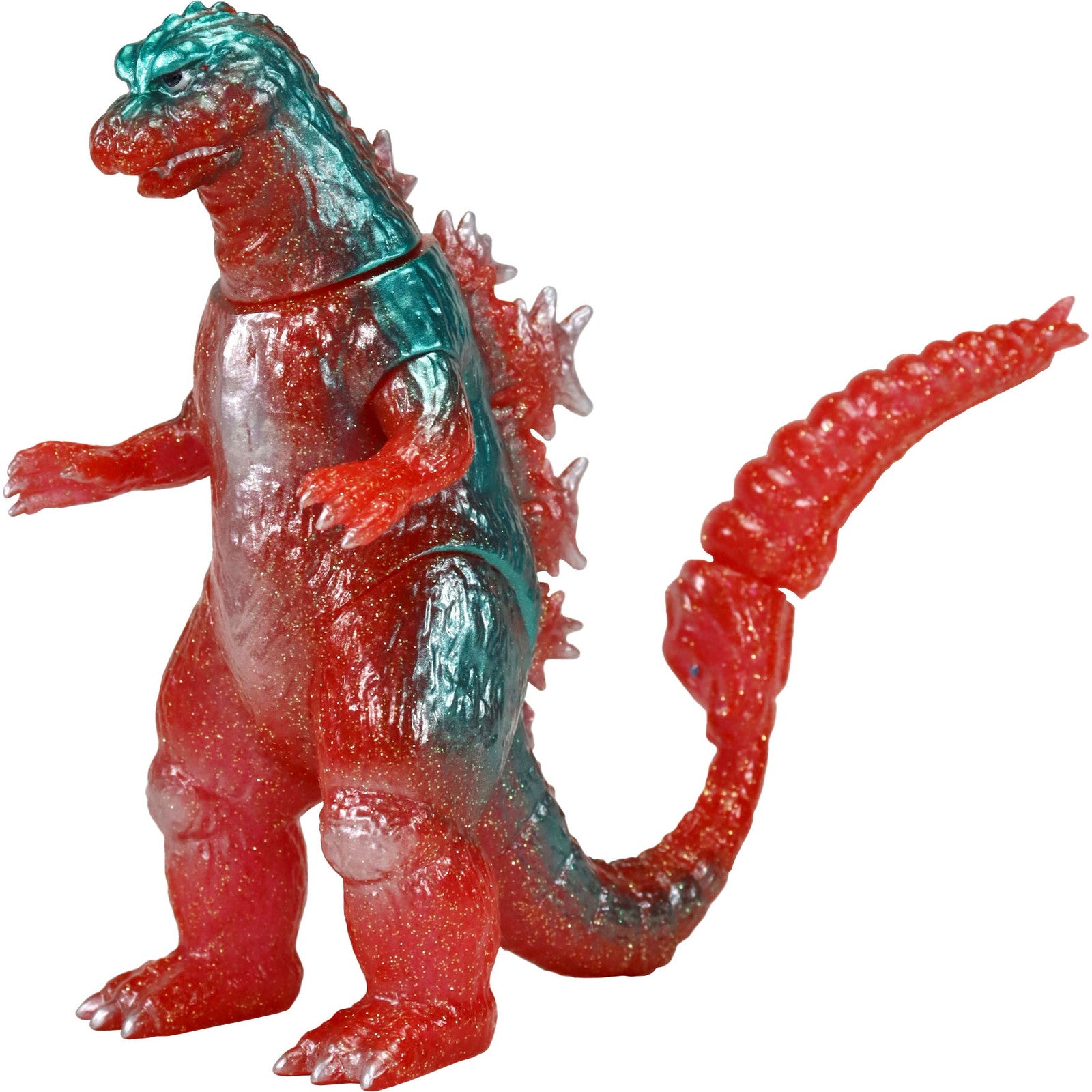 【新品即納】[SFT] CCPミドルサイズシリーズ 第12弾 ゴジラ(1964) レトロレッドグリーンラメ Ver. モスラ対ゴジラ 完成品 ソフビフィギュア CCP(20250214)