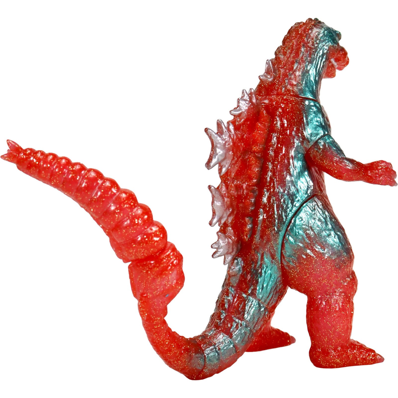 【新品即納】[SFT] CCPミドルサイズシリーズ 第12弾 ゴジラ(1964) レトロレッドグリーンラメ Ver. モスラ対ゴジラ 完成品 ソフビフィギュア CCP(20250214)