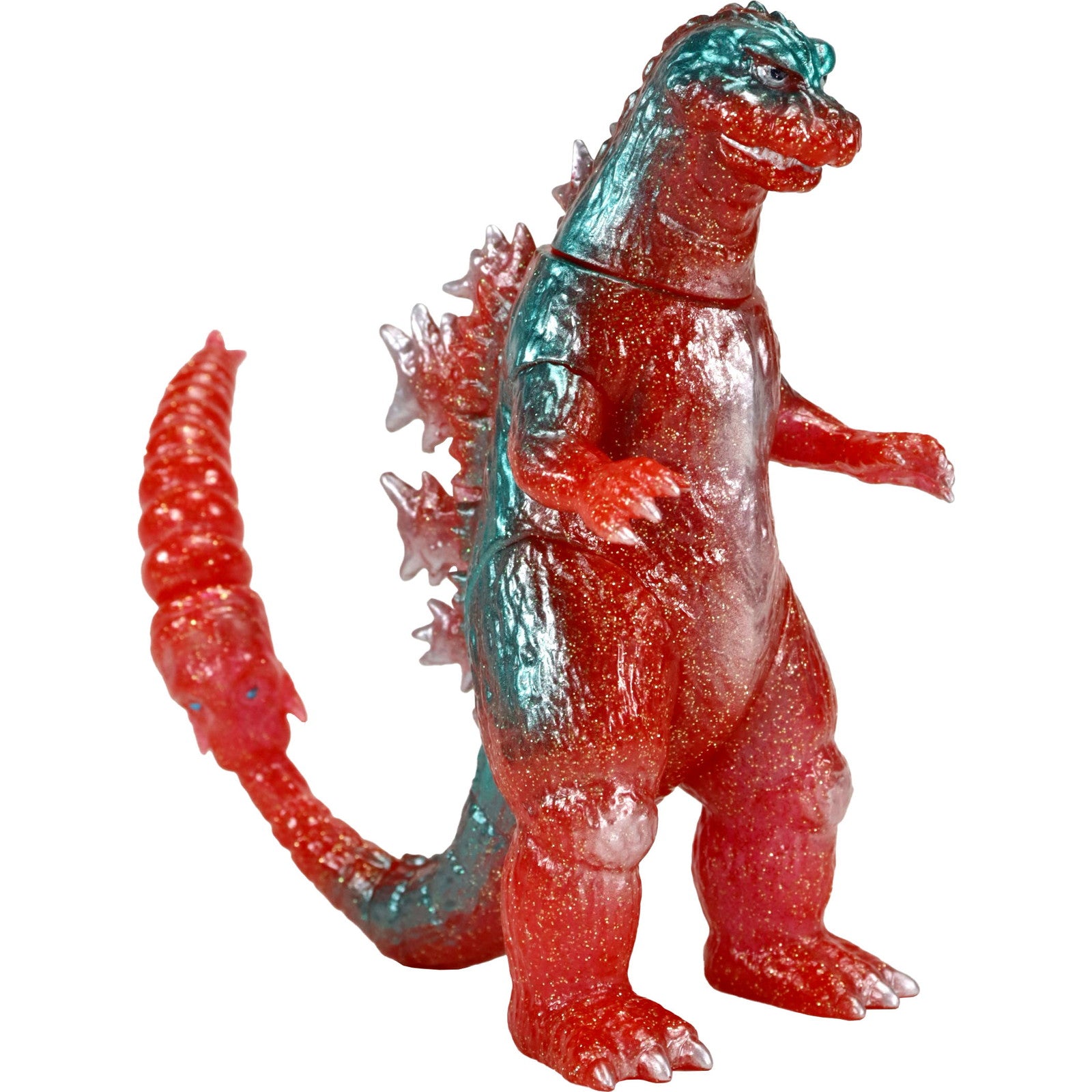 【新品即納】[SFT] CCPミドルサイズシリーズ 第12弾 ゴジラ(1964) レトロレッドグリーンラメ Ver. モスラ対ゴジラ 完成品 ソフビフィギュア CCP(20250214)