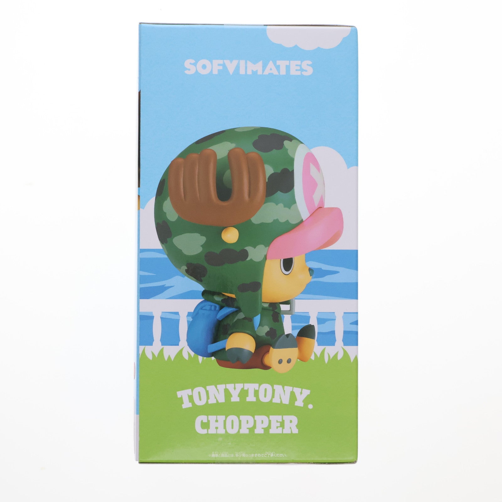 【中古即納】[SFT] トニートニー・チョッパー ワンピース SOFVIMATES～チョッパー ドレスローザver.～ ONE PIECE ソフビフィギュア プライズ(2748079) バンプレスト(20241210)