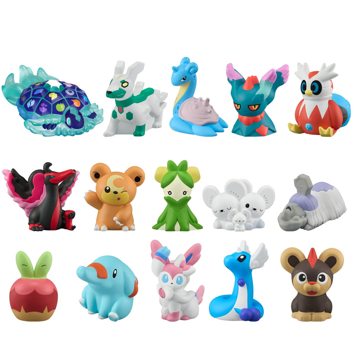 【新品即納】[SFT] (BOX)(食玩) ポケモンキッズ テラパゴス編 ポケットモンスター ソフビフィギュア(24個) バンダイ(20250526)