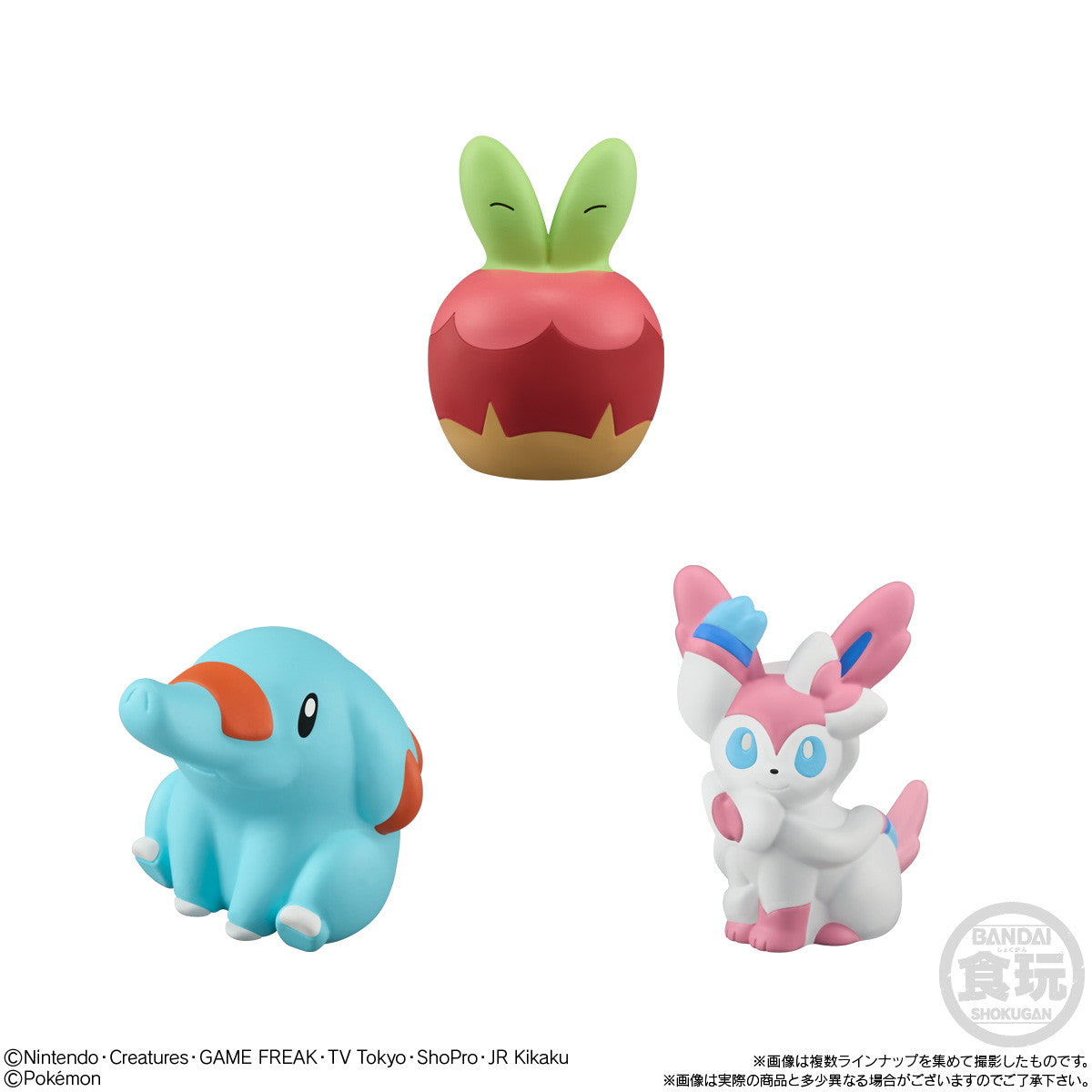 【新品即納】[SFT] (BOX)(食玩) ポケモンキッズ テラパゴス編 ポケットモンスター ソフビフィギュア(24個) バンダイ(20250526)