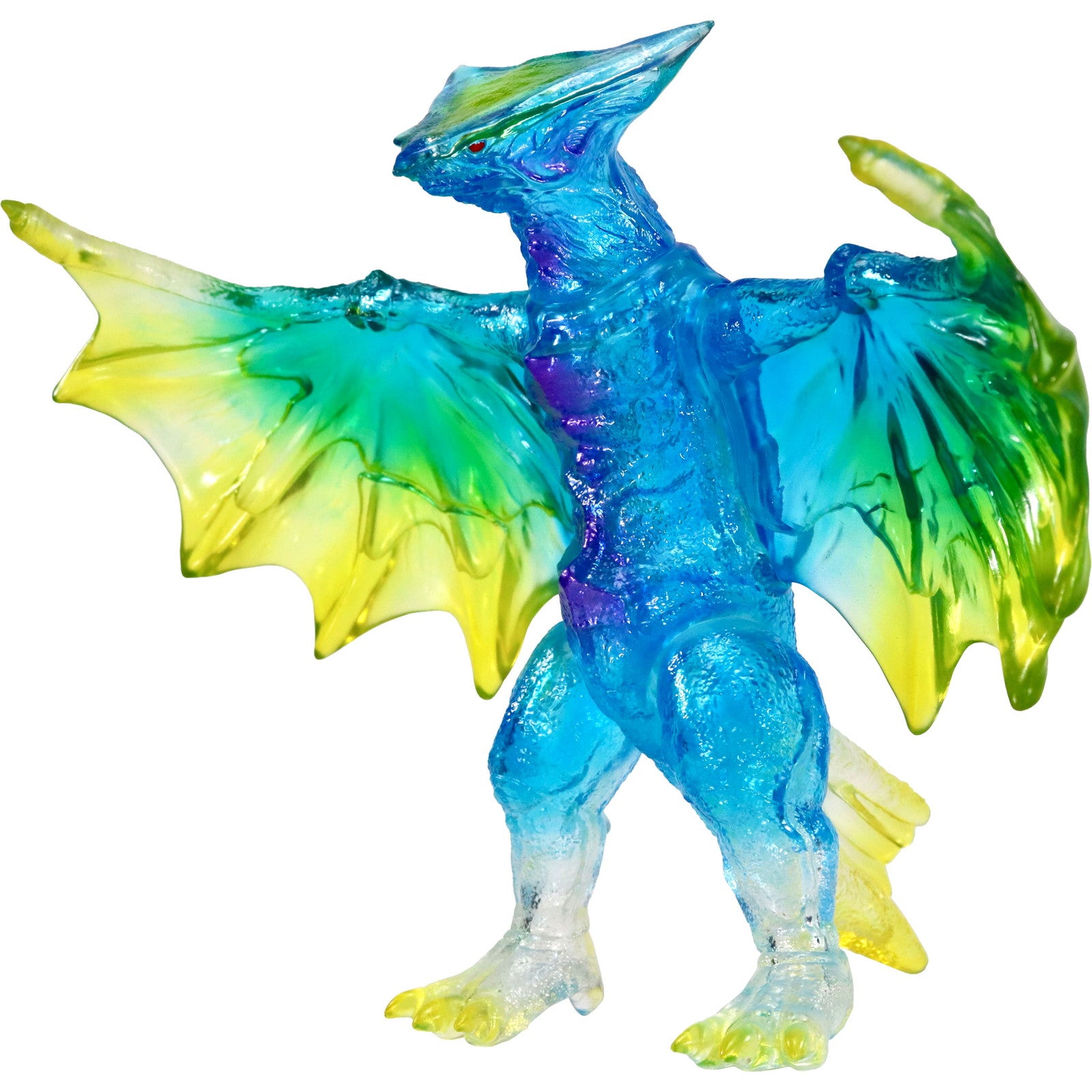 【新品】【お取り寄せ】[SFT] CCPミドルサイズシリーズ ガメラ 第3弾 ギャオス(1995) クリアブルーVer. ガメラ 大怪獣空中決戦 完成品 ソフビフィギュア CCP(20250522)